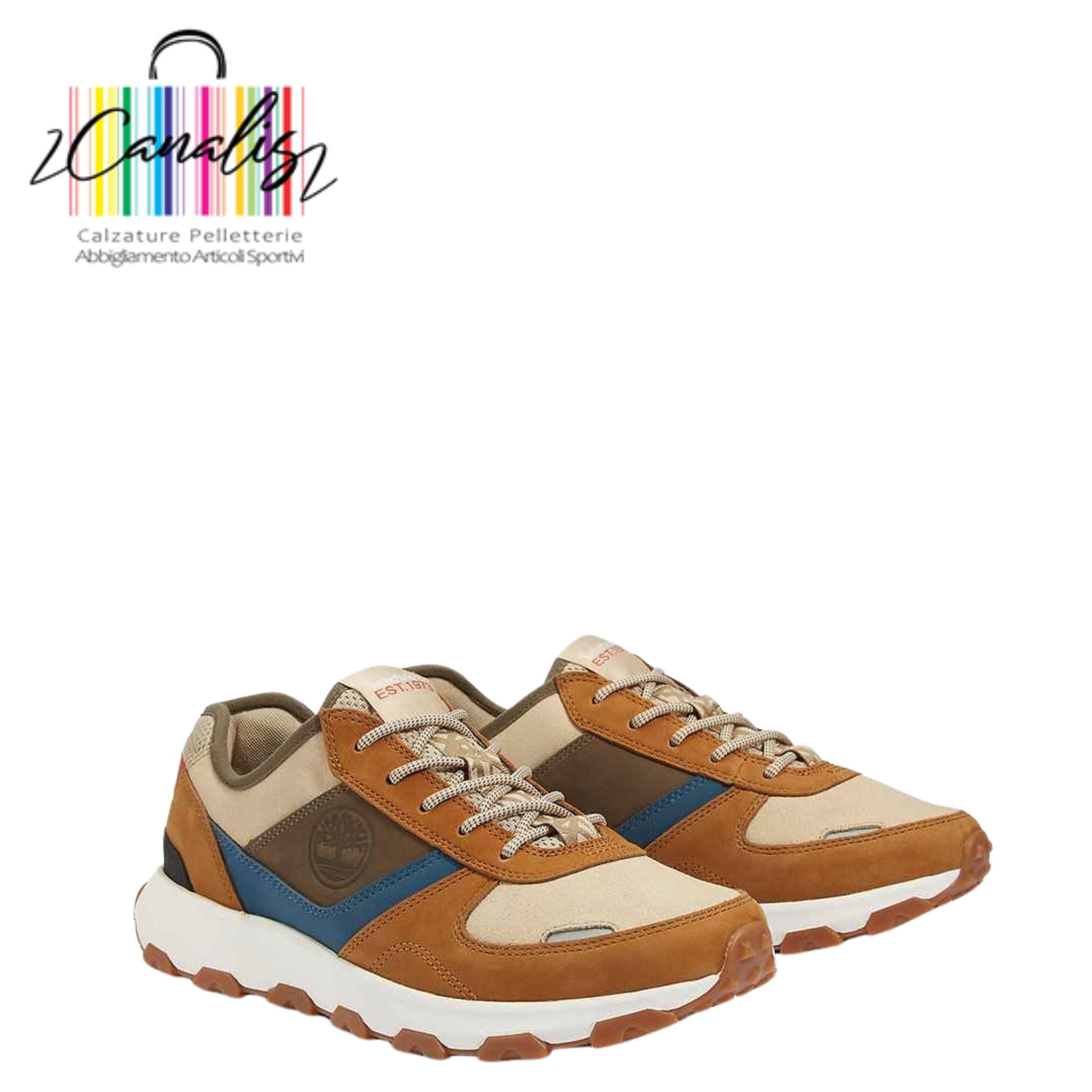 SNEAKERS TIMBERLAND UOMO TB0A5W2RD511 WPRK LOW LACE SNEAKER MDBRN