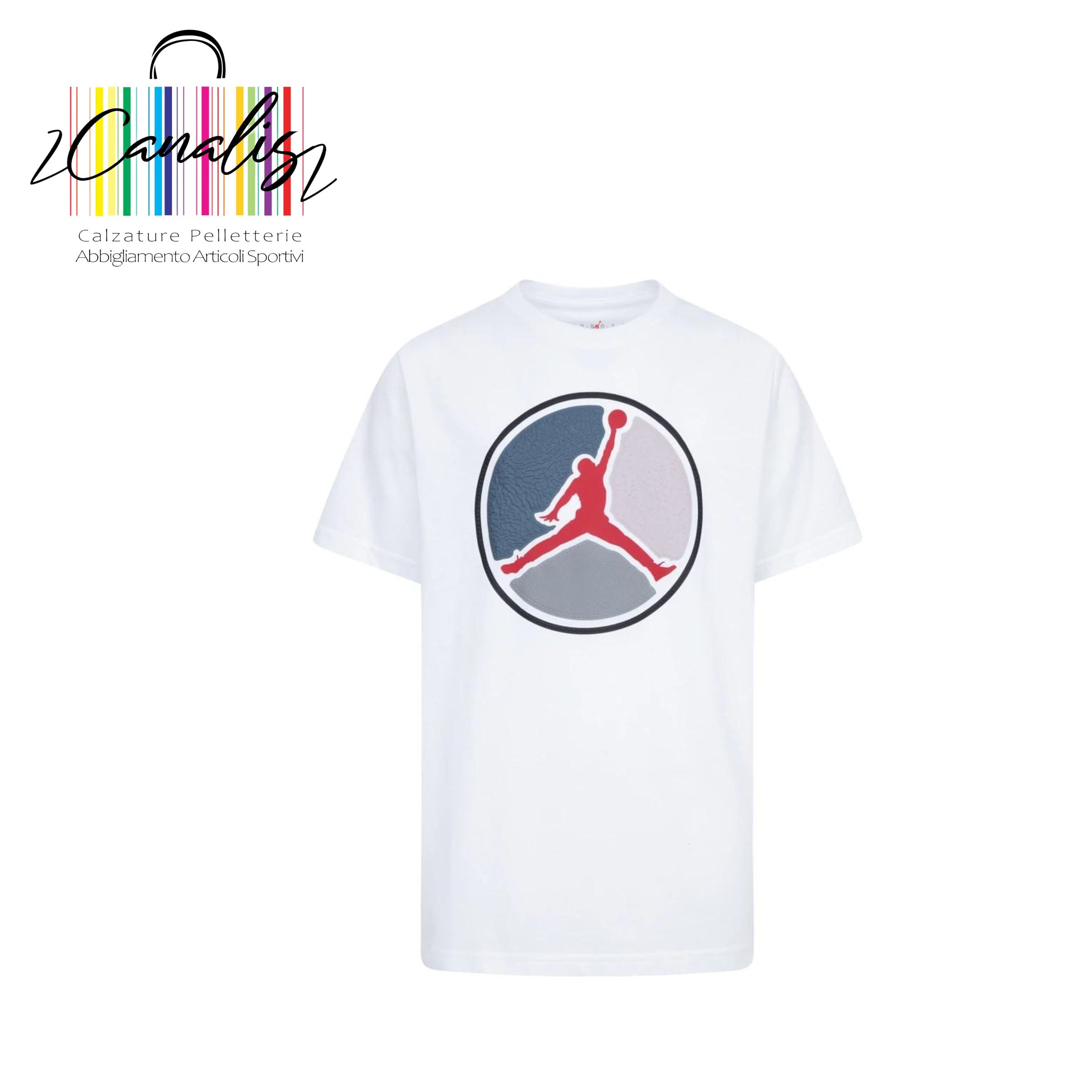 t-shirt jordan 8-16a 95D255-001 JDB AIR JORDAN HBR RING SS