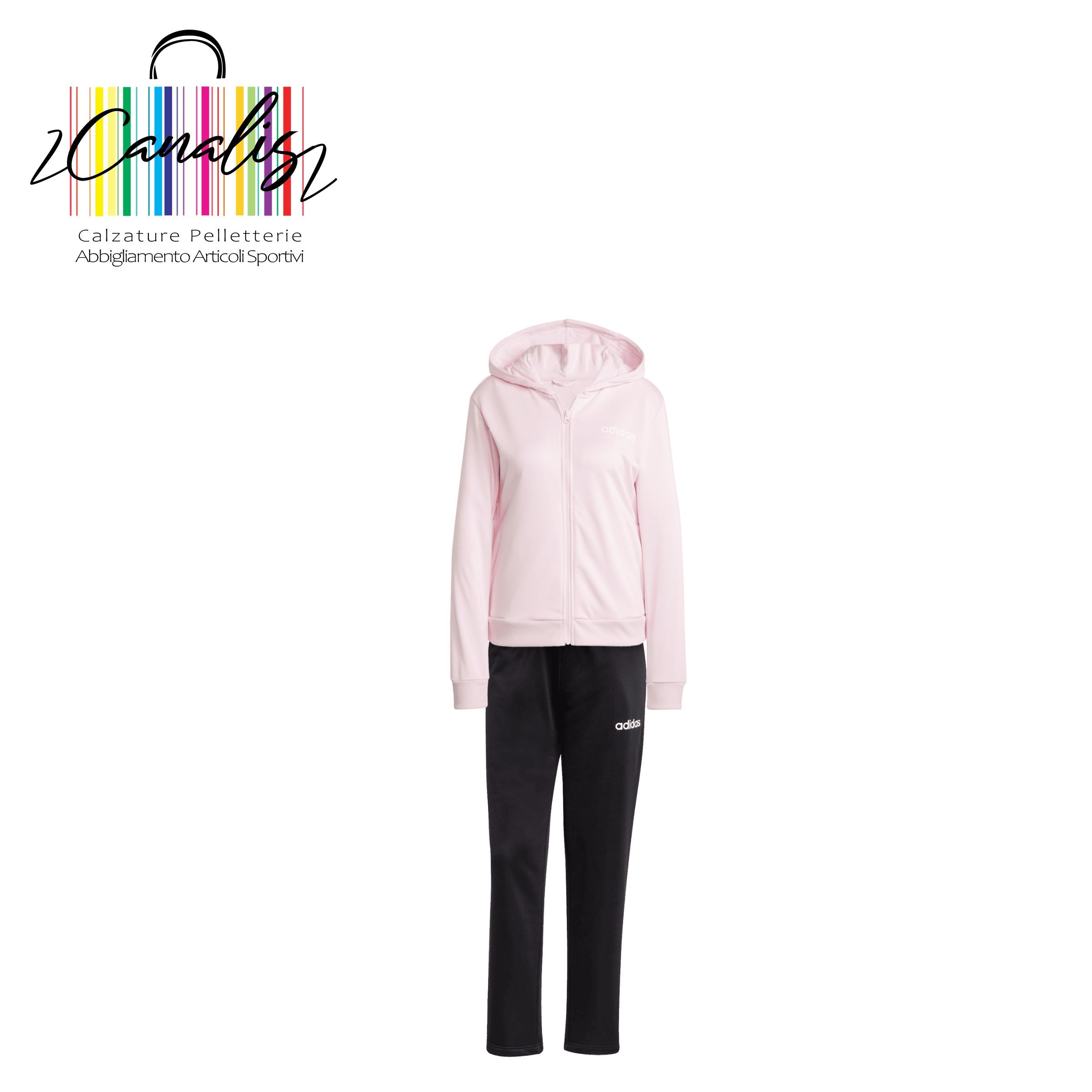 JD2702 W LINEAR TS CLPINK Tuta Essentials Linear DONNA ADIDAS