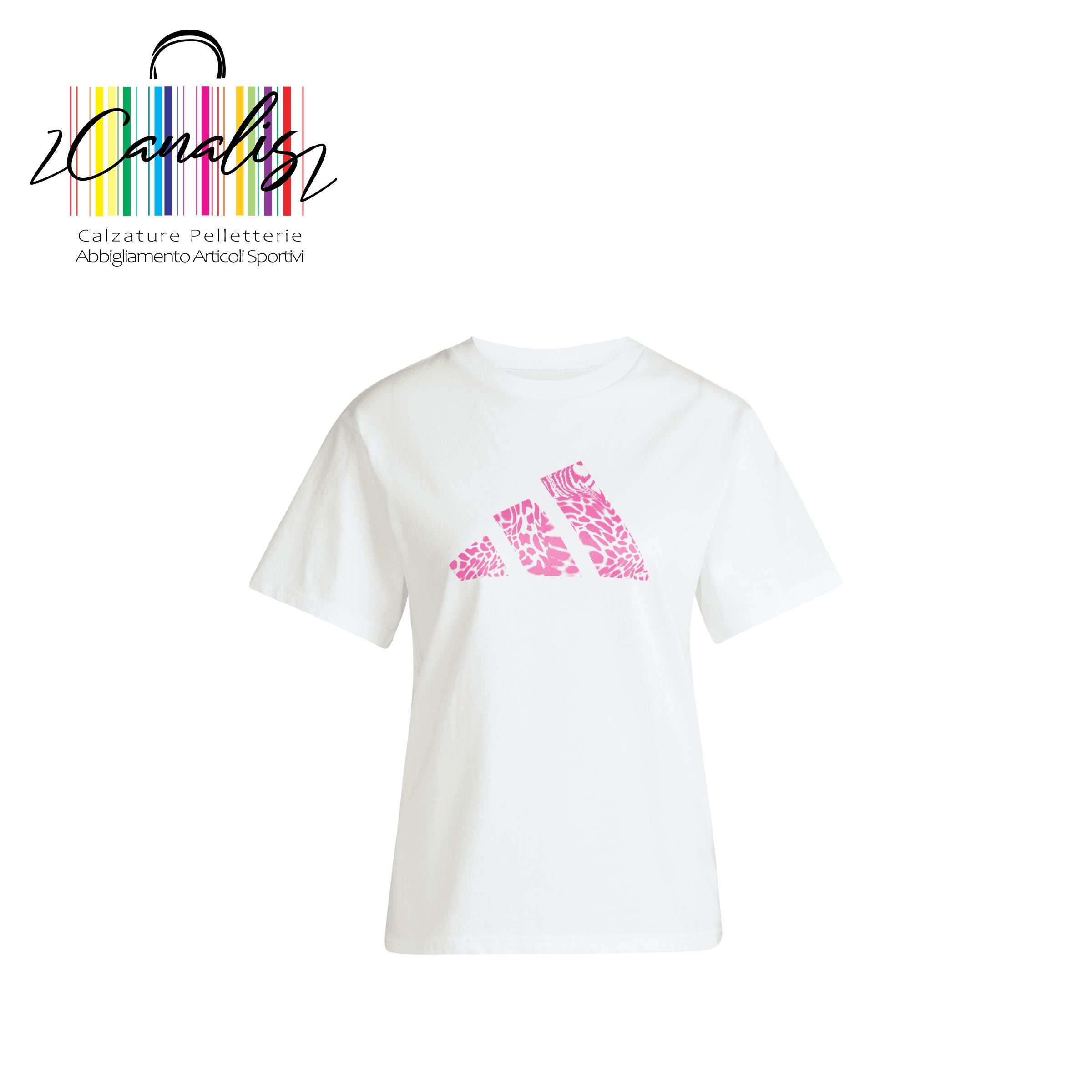 JN9107 W C CAMO TEE WHITE DONNA ADIDAS