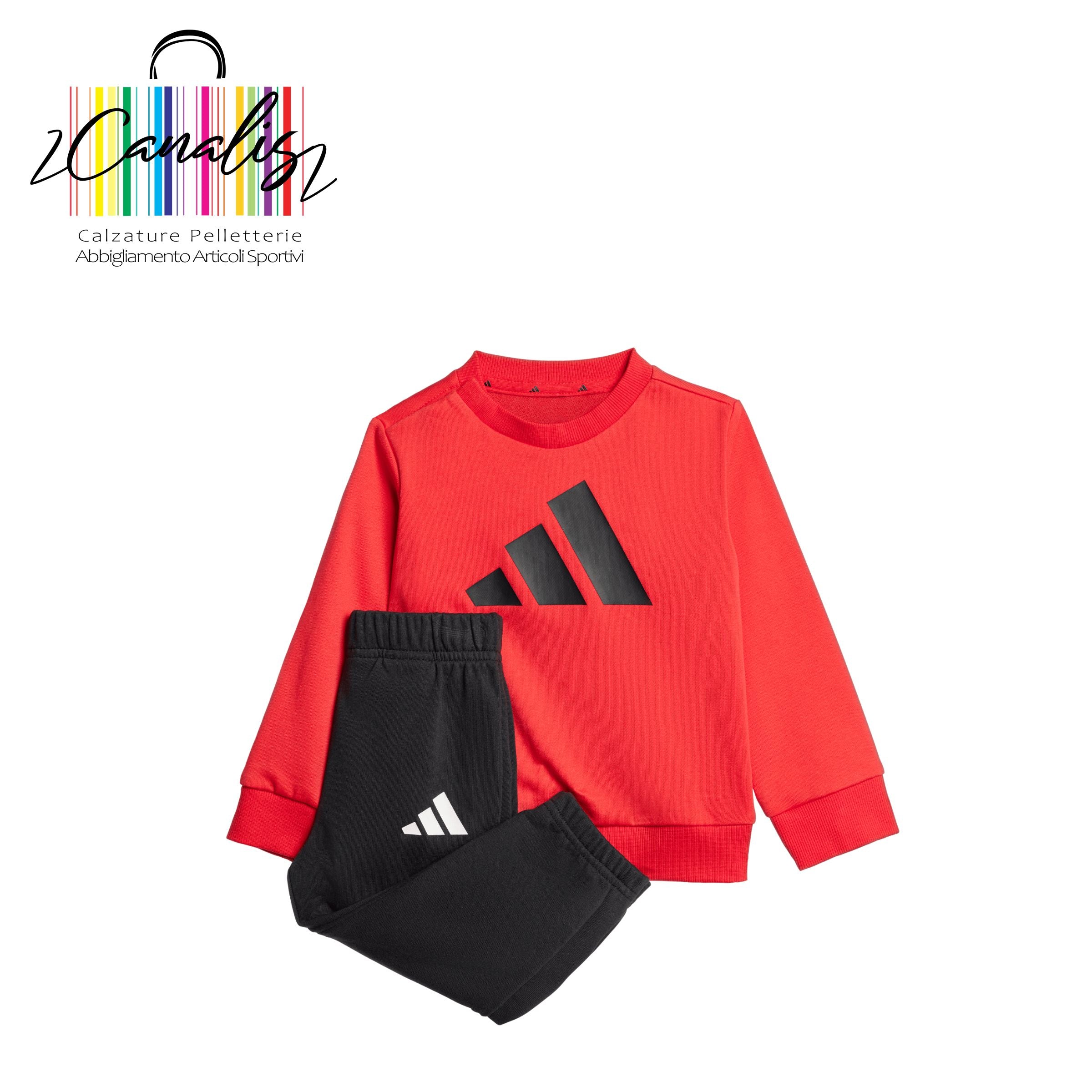 JC9647 I BL FT JOG 240 PURRUB/BLACK tuta infant adidas
