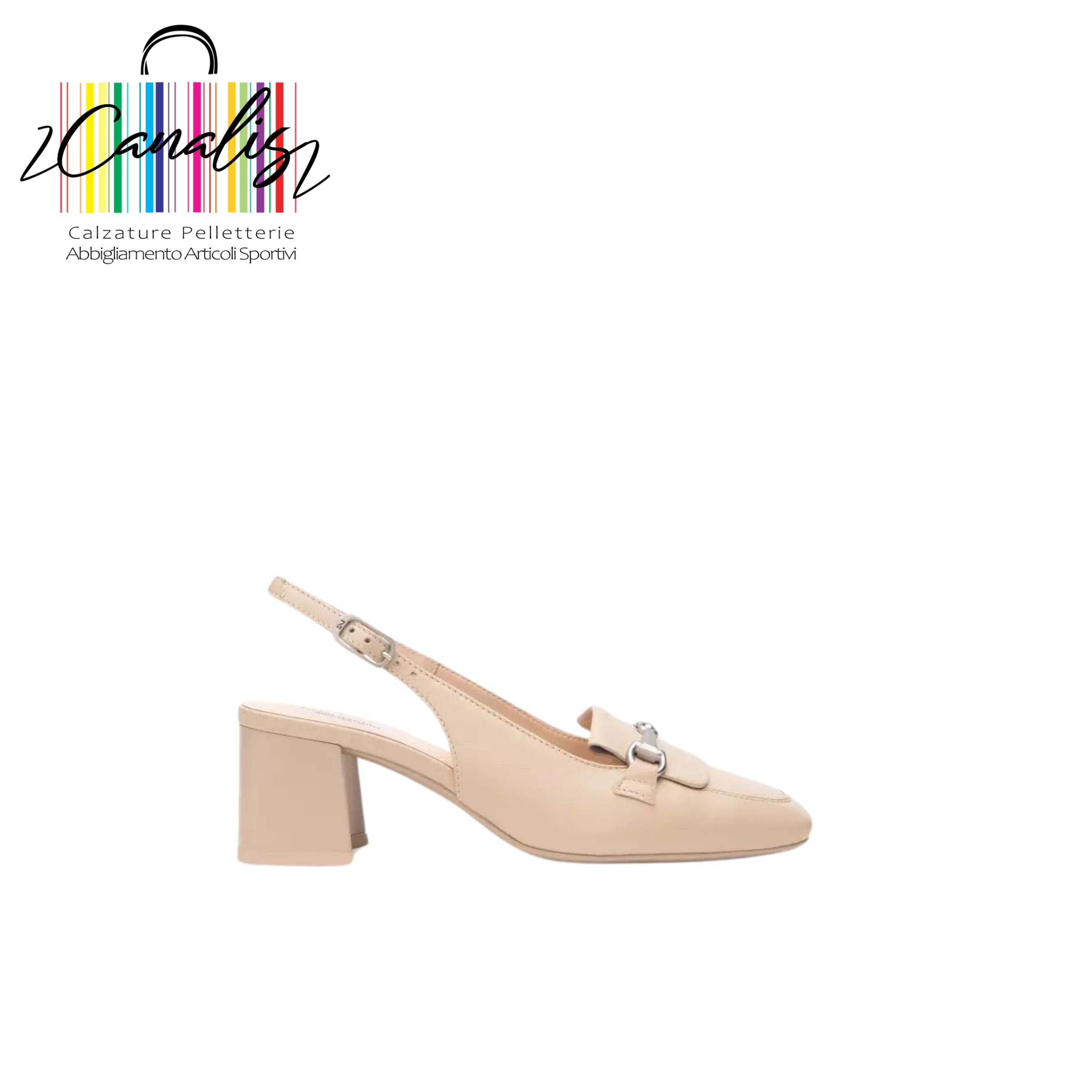 E512320D 453 SCARPA DONNA-TOM.PELLE-F.GOMMA NeroGiardini
Décolleté Donna in Pelle