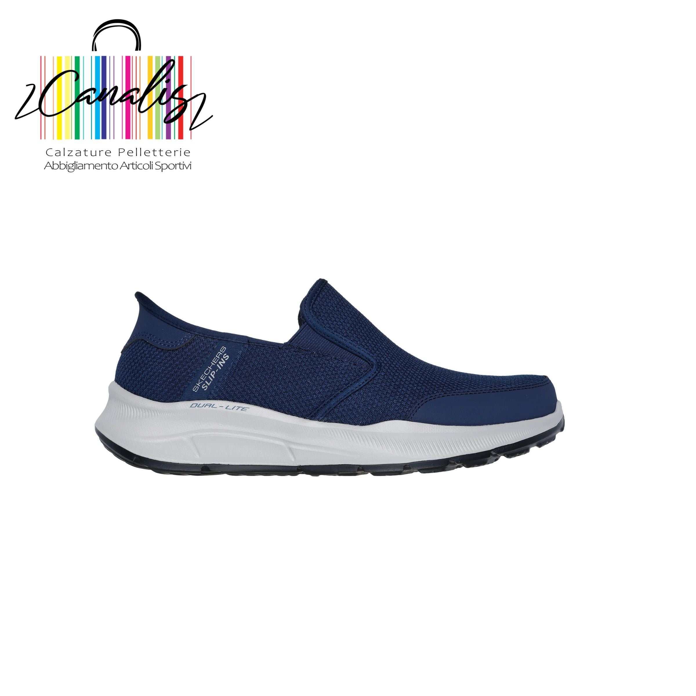 232926 Skechers Sport
EQUALIZER DRAYZE - Scarpe senza lacci - marineblau Slip-Ins Relaxed Fit Yardage Mesh Twin Gore Sneake