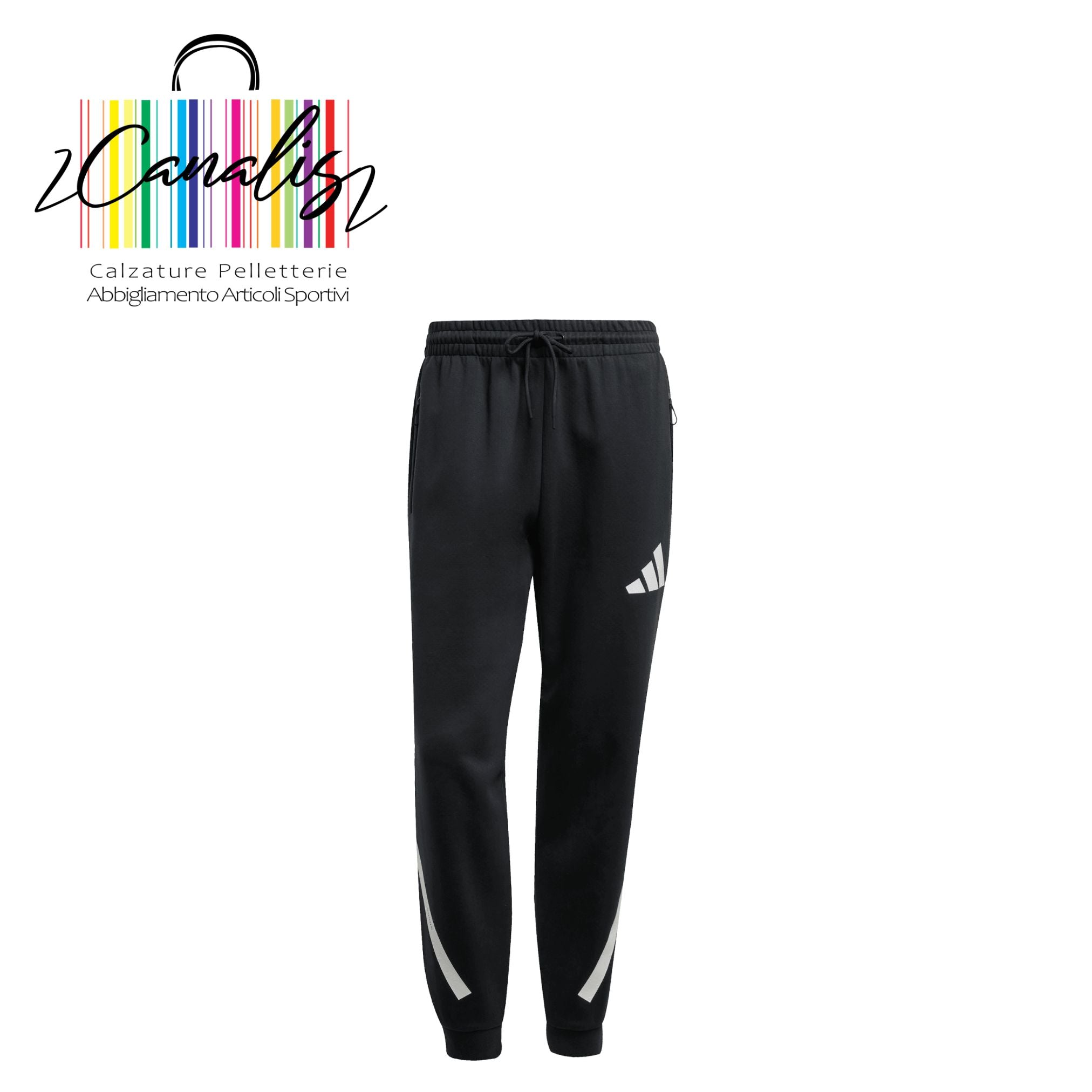 JD5983 M Z.N.E. pantalone uomo Adidas BLACK/WHITE