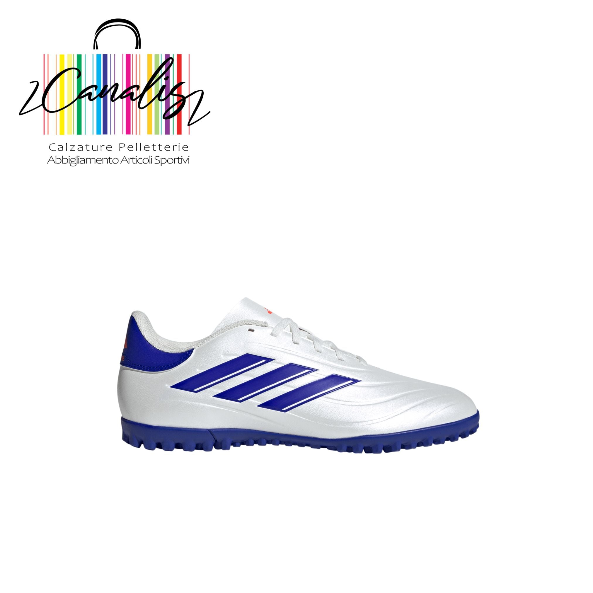 IG8688 COPA PURE 2 CLUB TF FTWWHT/LUCBL scarpa calcetto uomo adidas