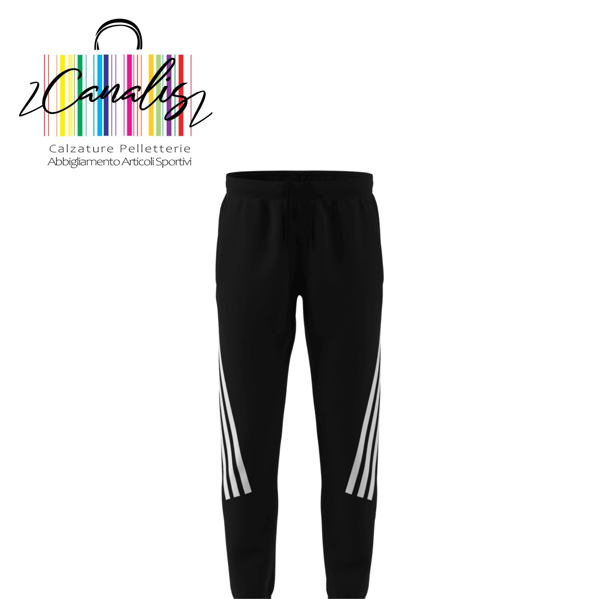 IN3310 M FI 3S PT Pantaloni Future Icons 3-Stripes adidas uomo BLACK