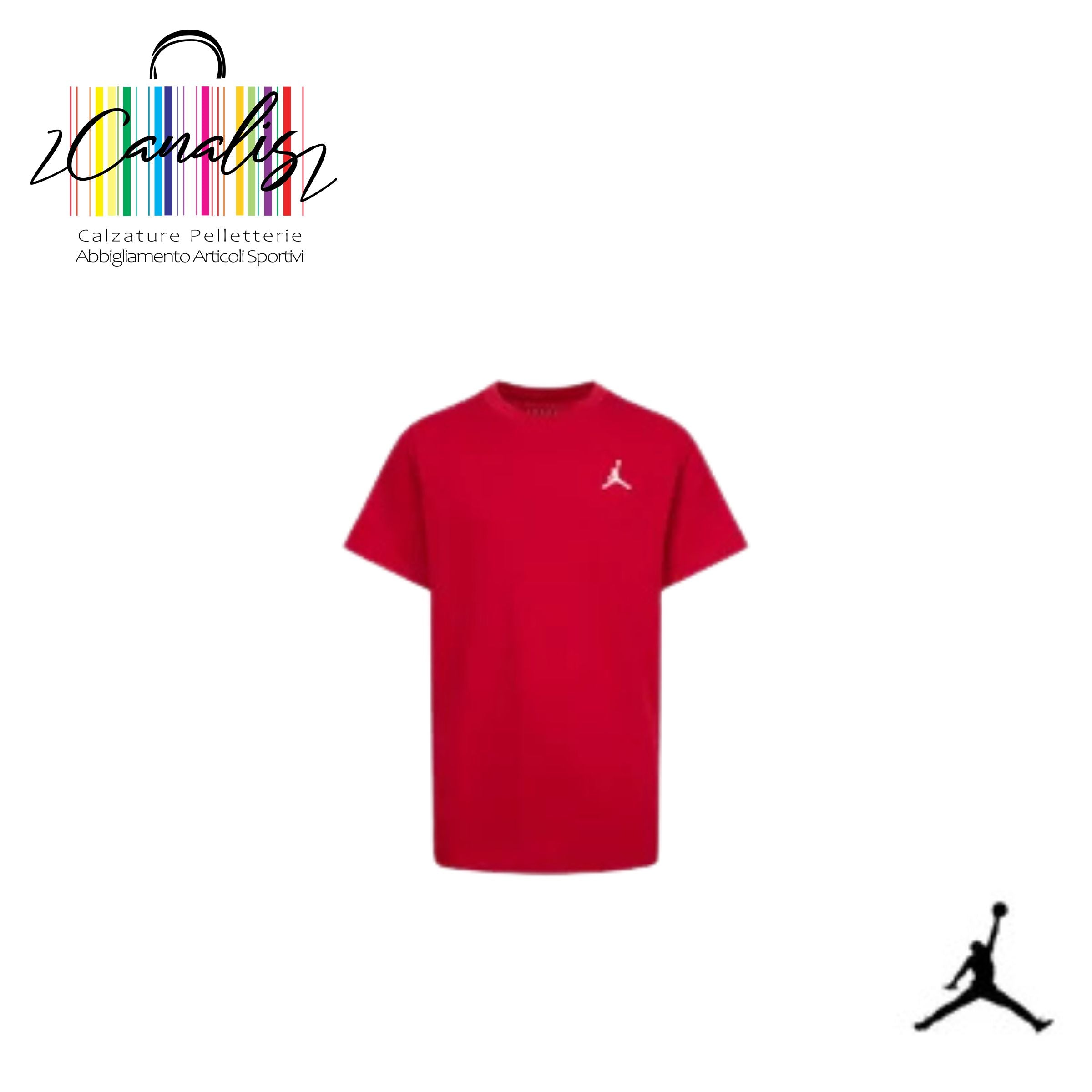95D266 JDB JUMPMAN AIR EMB t-shirt jordan ragazzo 8/16 anni