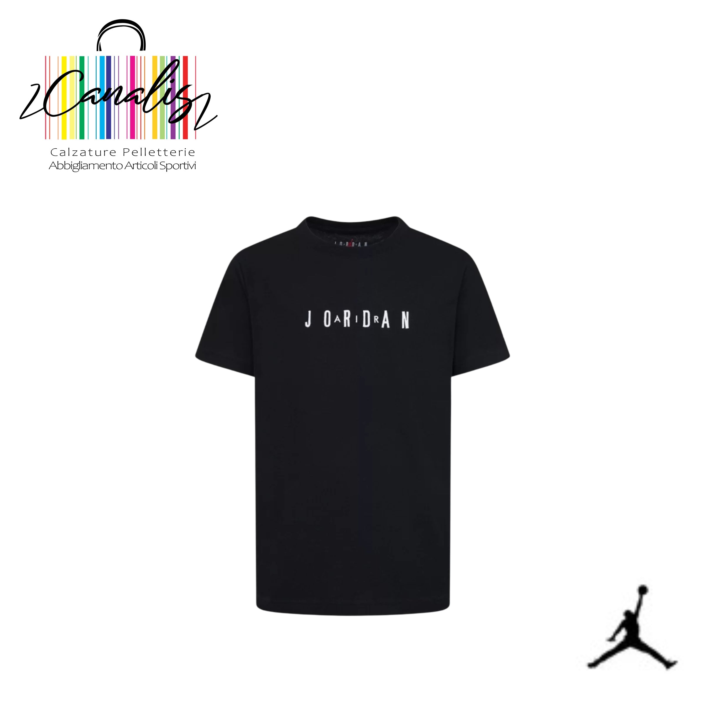 95D634-B5P JDB MJ WORDMARK EMB CREW t-shirt