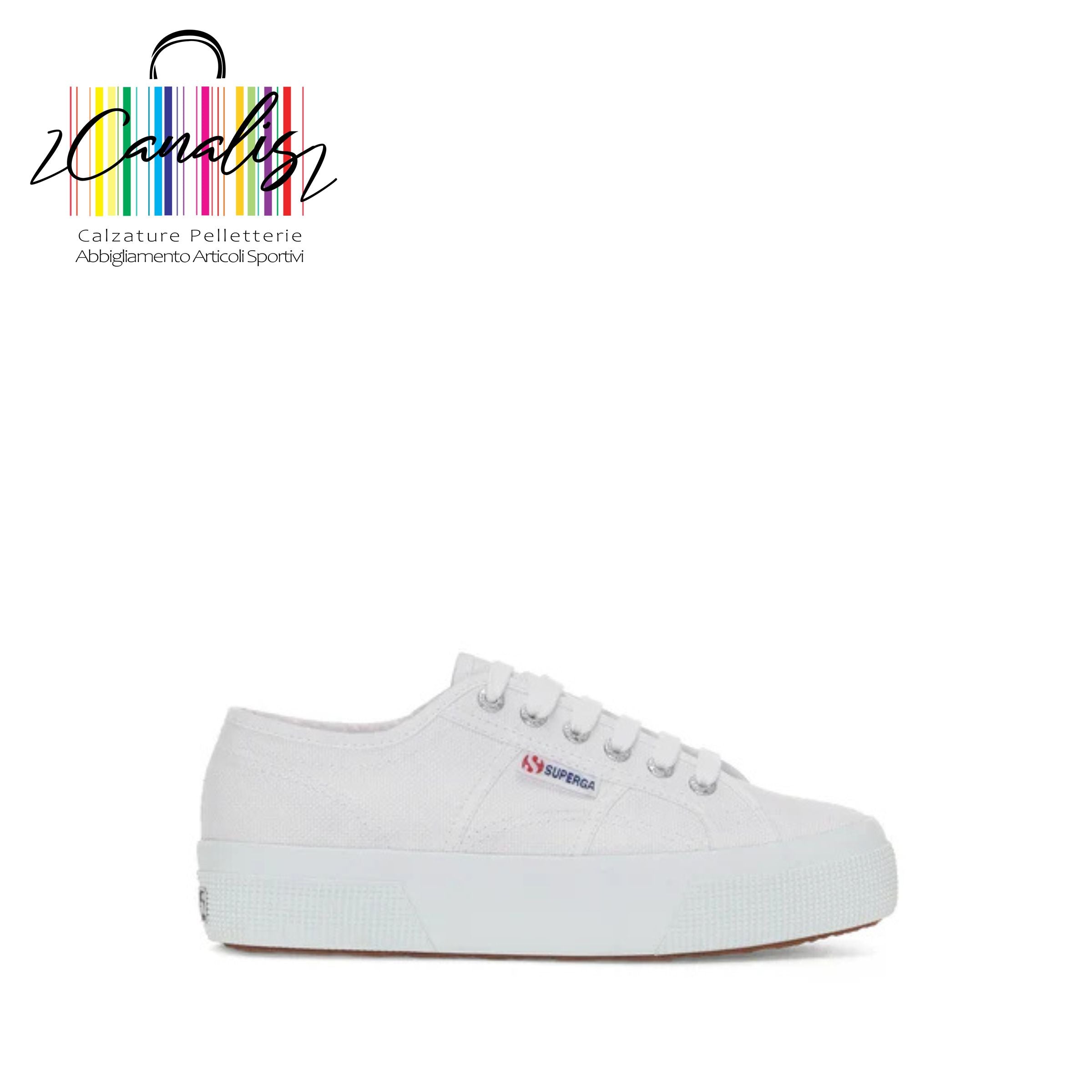 2740 PLATFORM WHITE SUPERGA S21384W 901