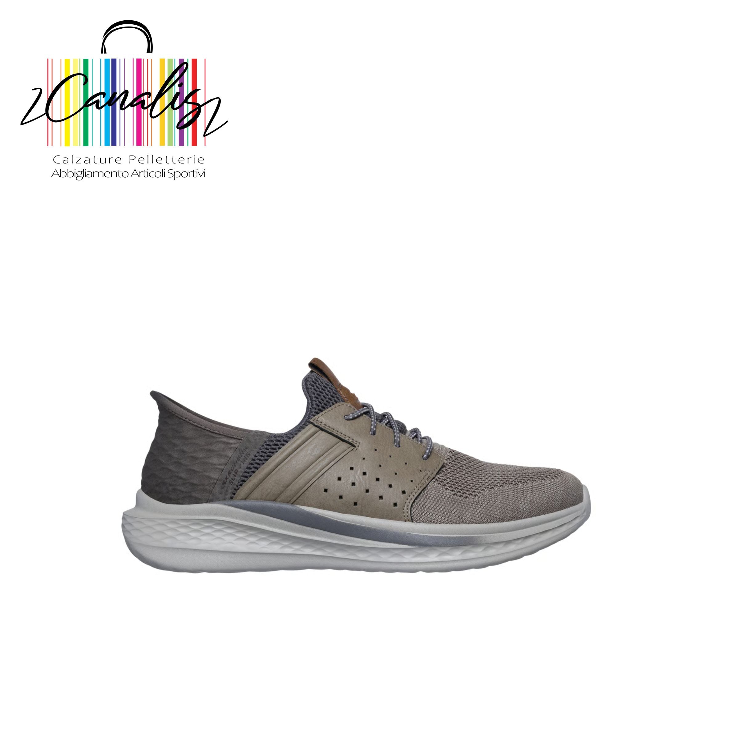 210811 Knitted Bungee Lace Slip-Ins SKECHERS
