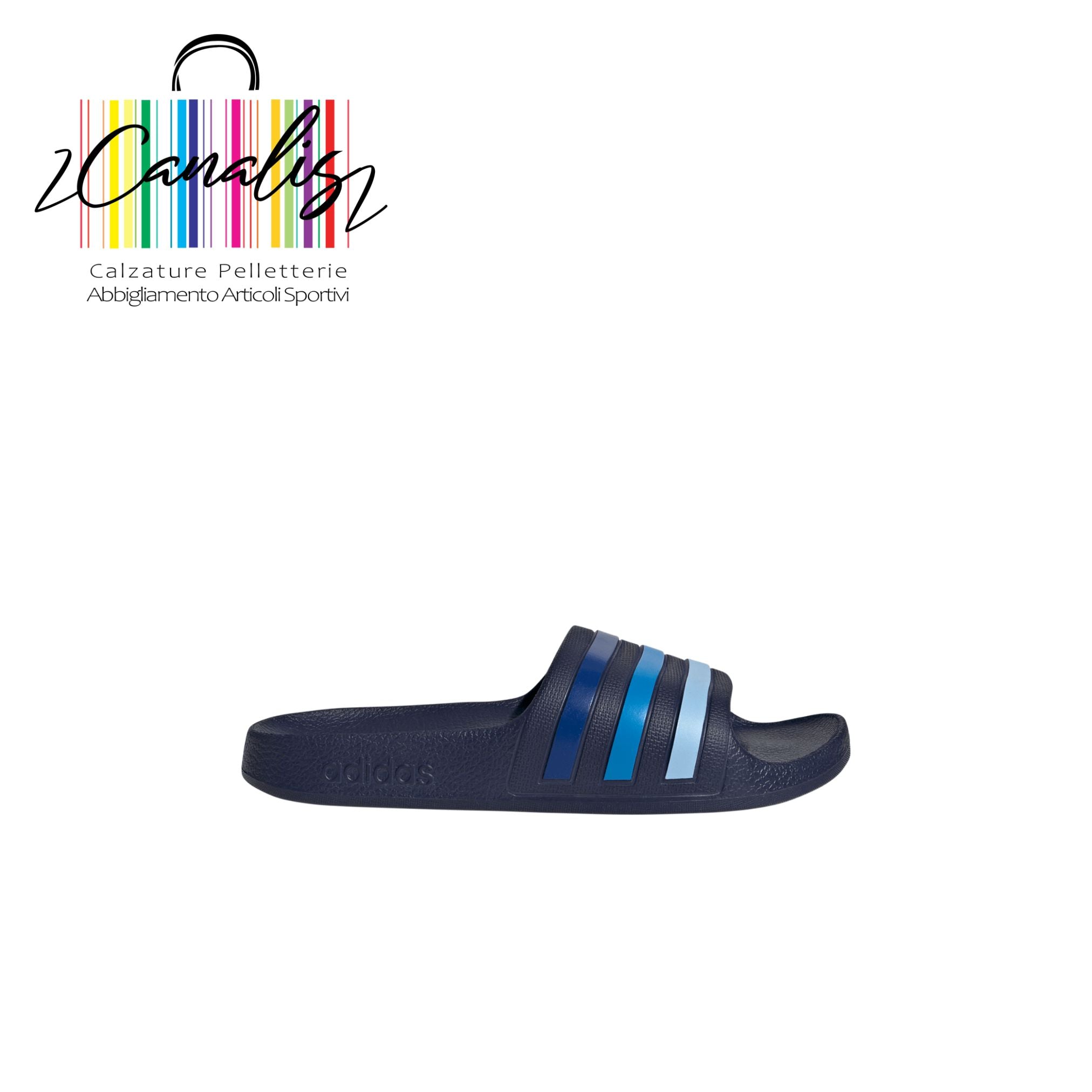 JP5772 ADILETTE AQUA K DKBLUE/ROYB ciabatta Ciabatte adilette Aqua Kids
Ciabatte per la doccia, la spiaggia o la piscina adidas junior