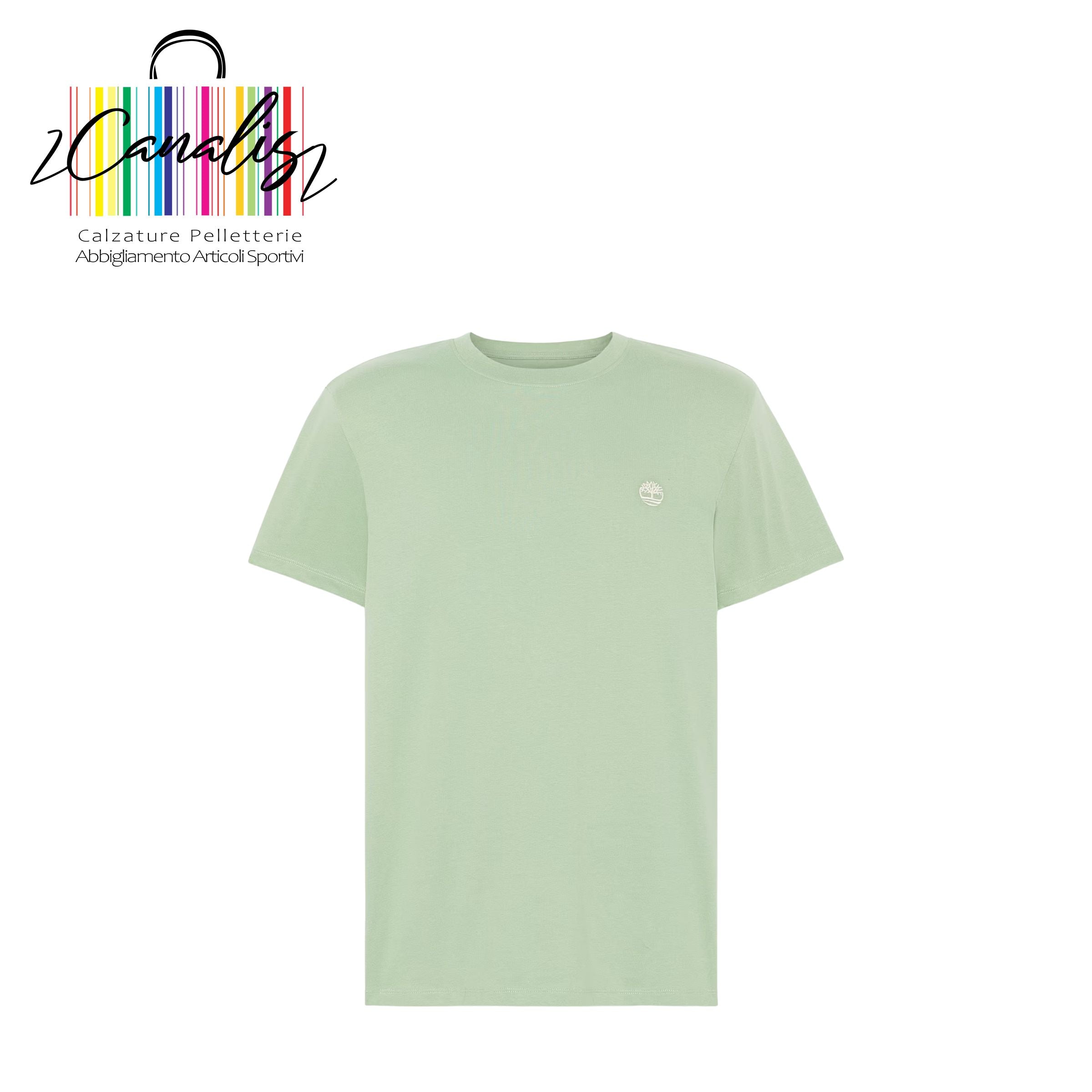 TB0A2BPREC61 DNRV Short Sleeve Tee LTGRN T-shirt a Maniche Corte Dunstan River da Uomo
SLIM-FIT TIMBERLAND