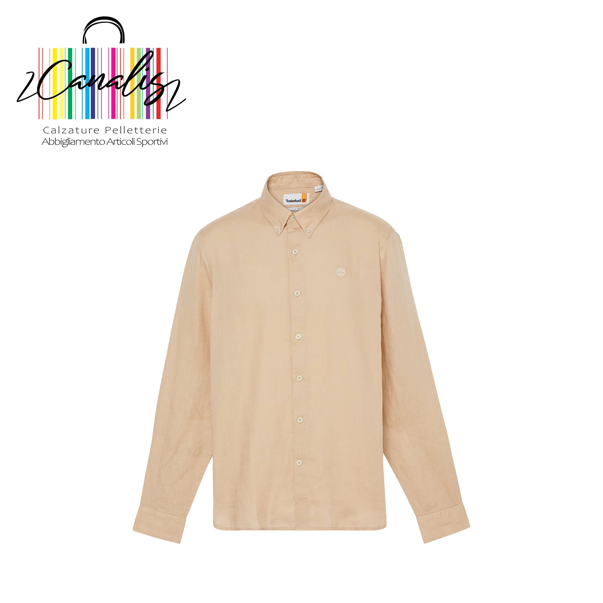 TB0A2DC3Y941 MBRK Linen Shirt MDBEI Camicia in Lino Mill Brook da Uomo in beige
SLIM-FIT TIMBERLAND