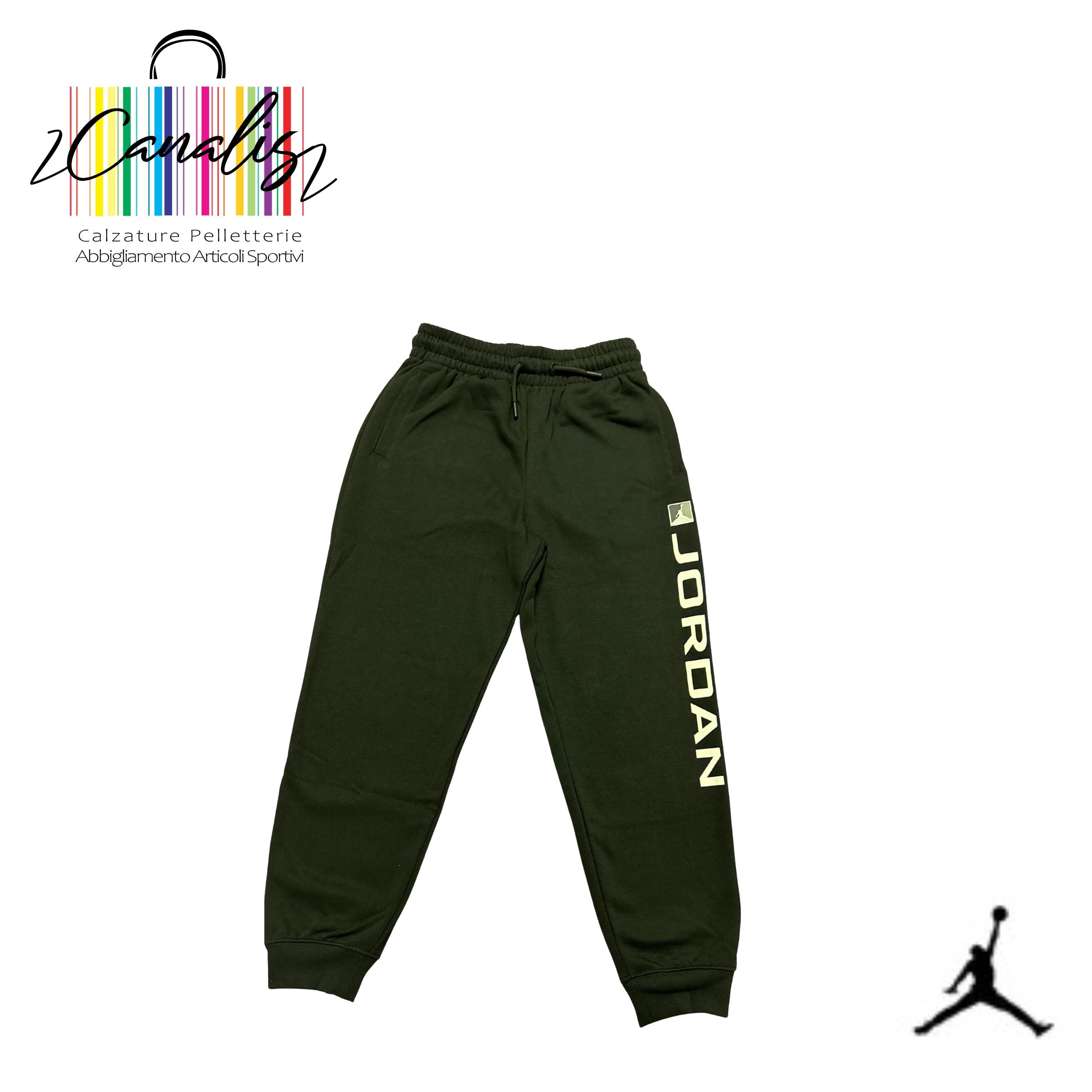 95F087-023 JDB MJ ESS FT BASELINE PANTALONE JORDAN JUNIOR ragazzo 8/16 anni