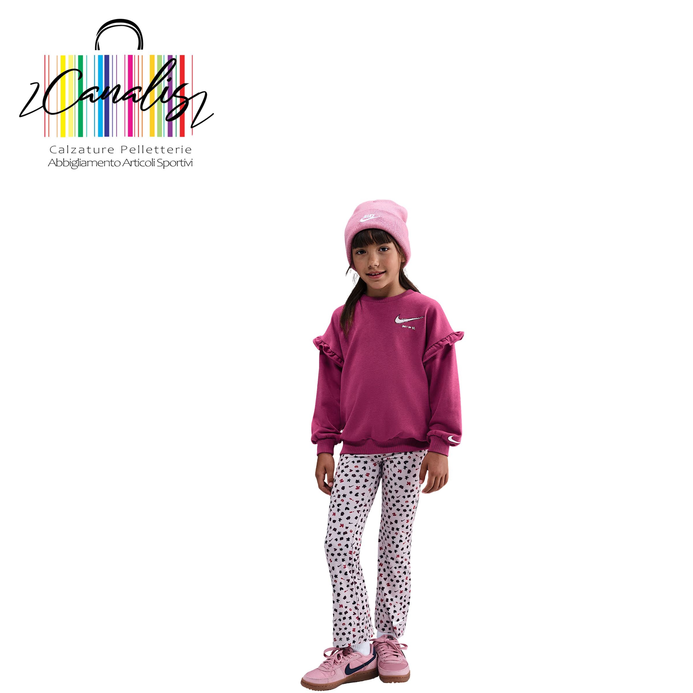 36N294-PA1 NKG ESSENTIALS AOP FEMME tuta bimba 2/7 anni Nike