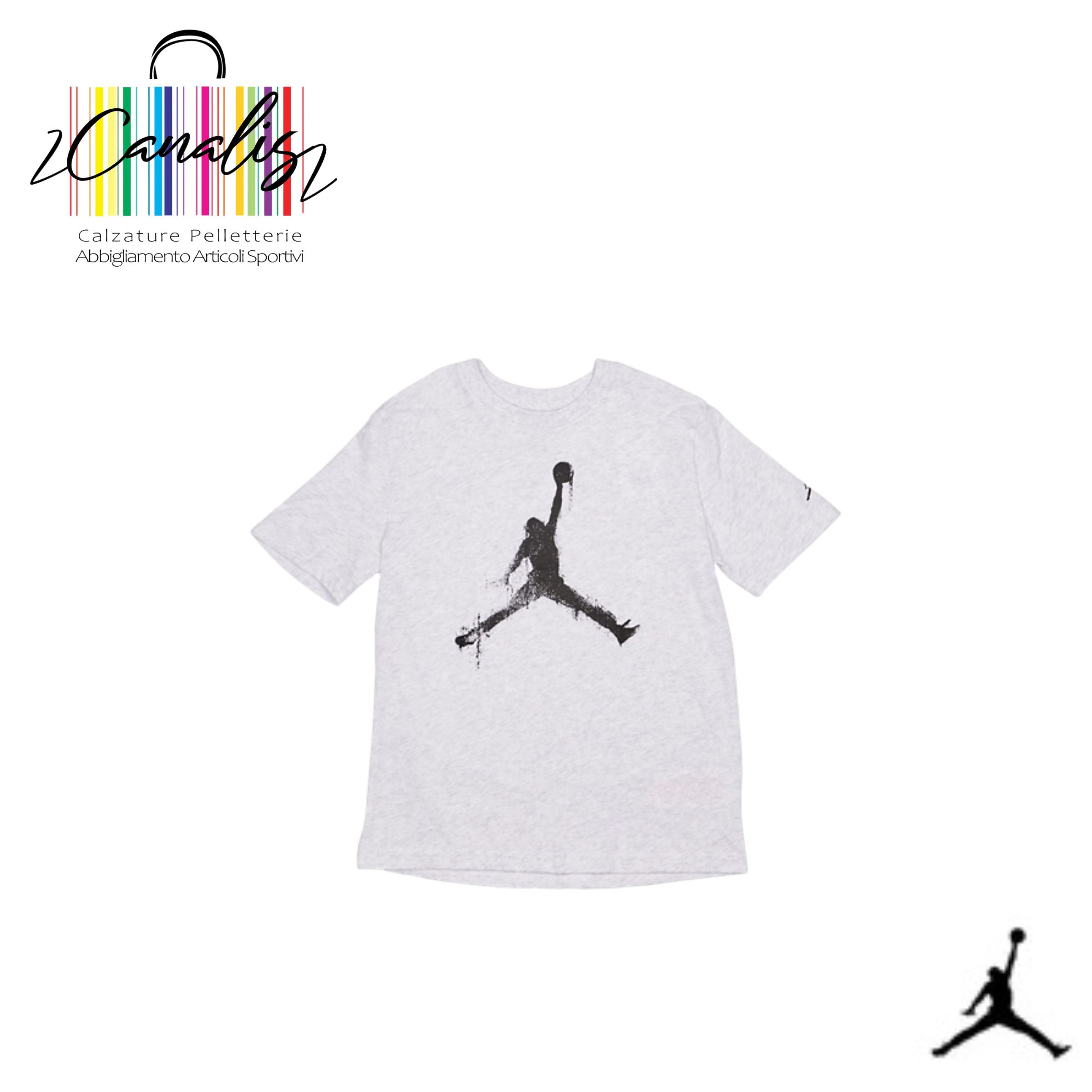95F062-X58 JDB MJ MVP JUMPMAN SS TEE t-shirt ragazzo Jordan Junior 8/16 anni