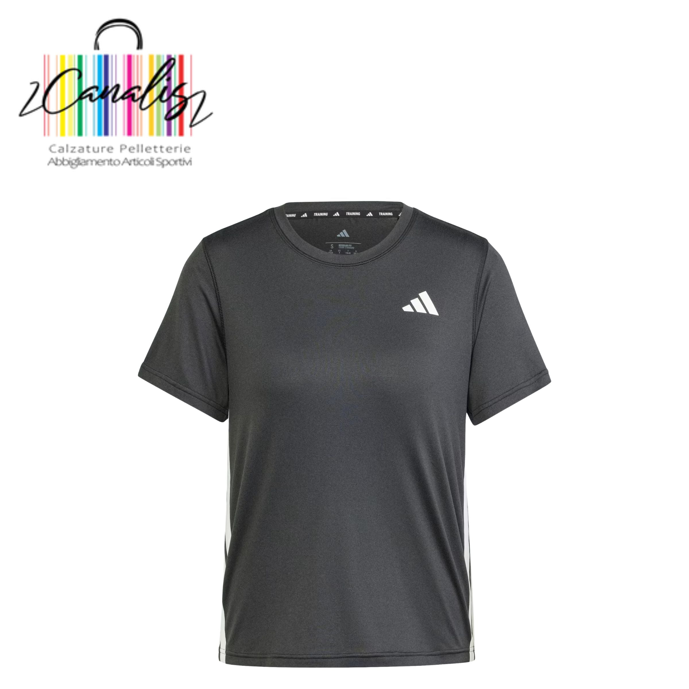 JH1392 WE 3S CREW TEE ADIDAS T-SHIRT DONNA