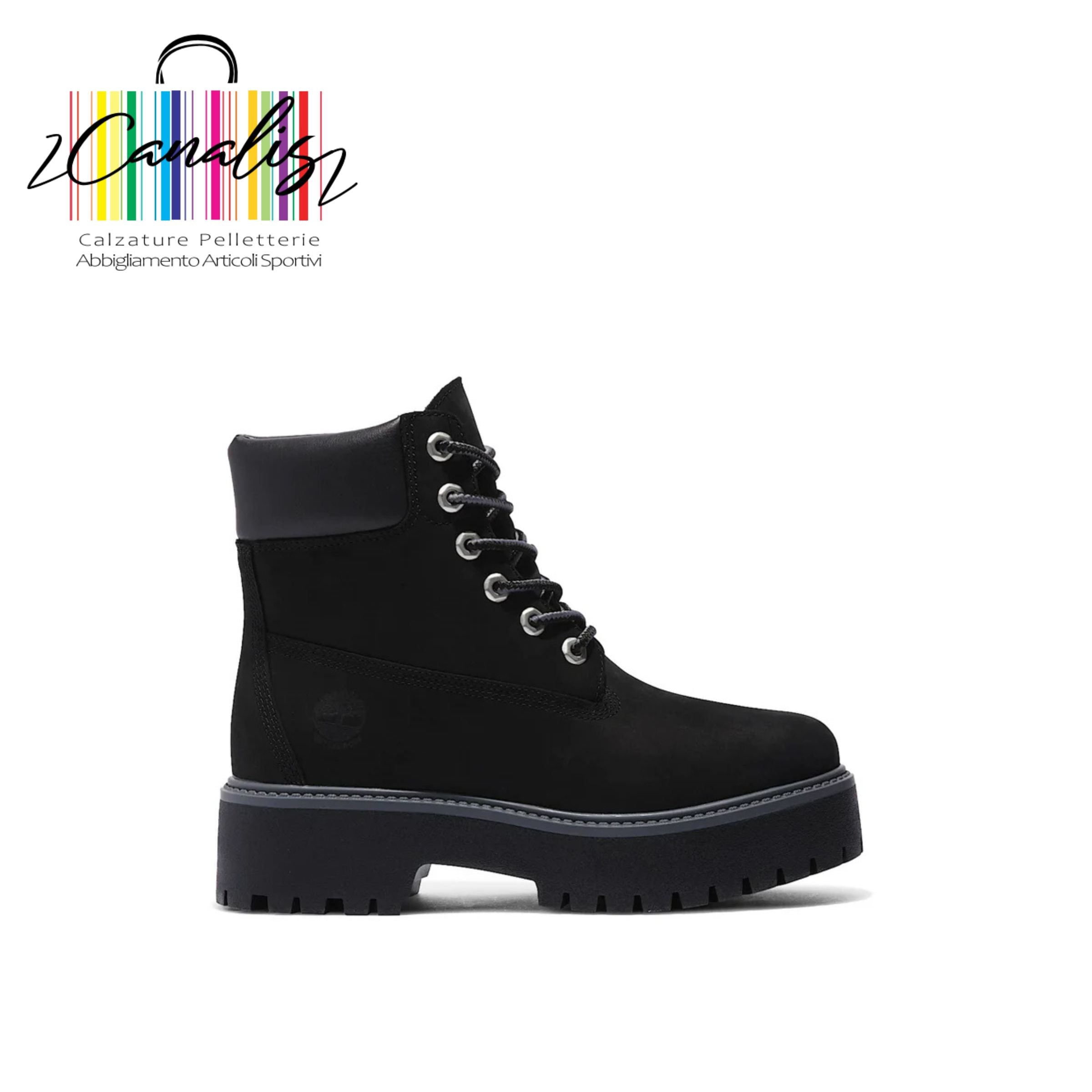 TB1A5RH50151 STST 6 IN LACE WATERPROOF BOOT BL TIMBERLAND DONNA