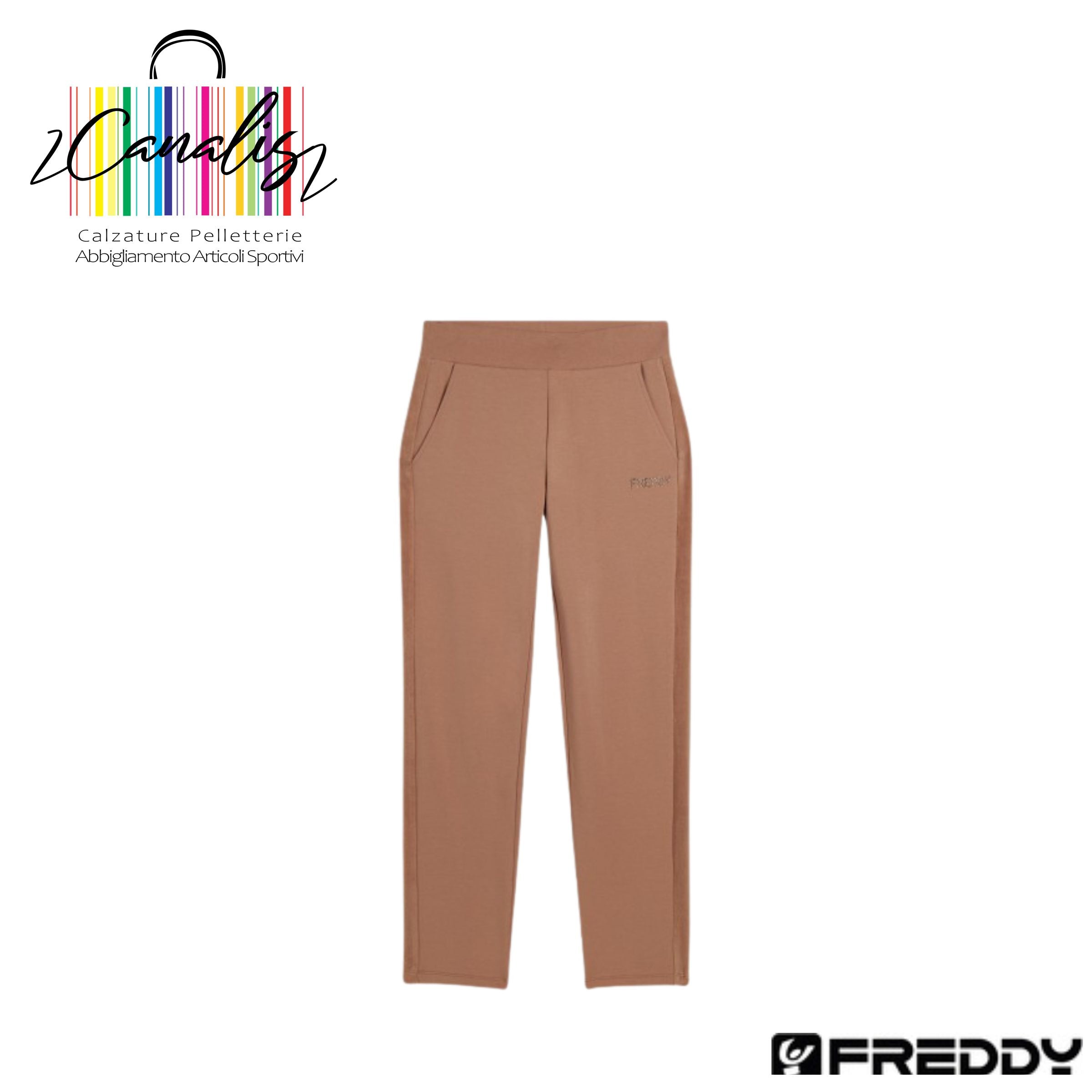 F25WCXP5 Pantaloni sportivi da donna con inserto in velluto FREDDY