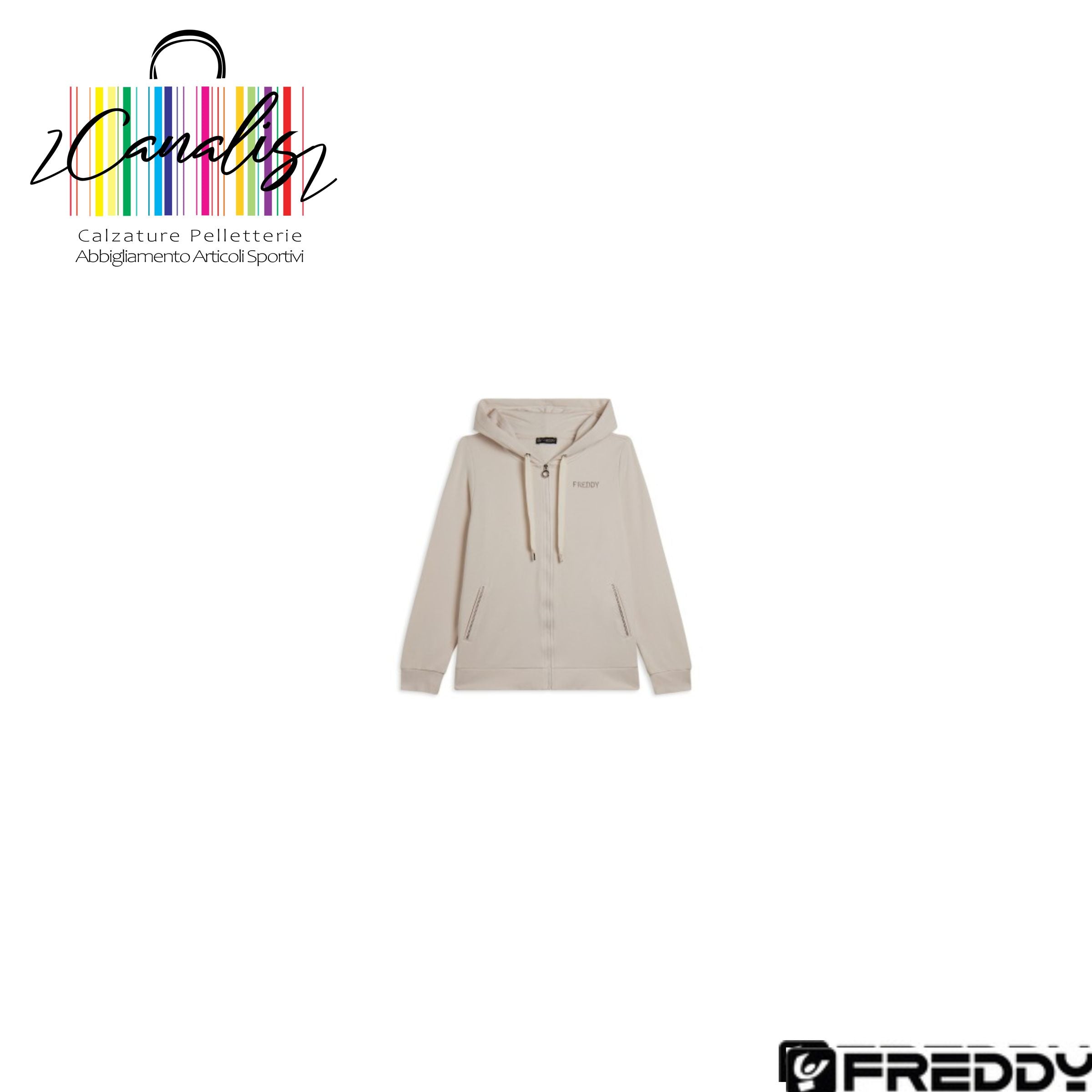F25WCXS1 Felpa cappuccio zip
FREDDY