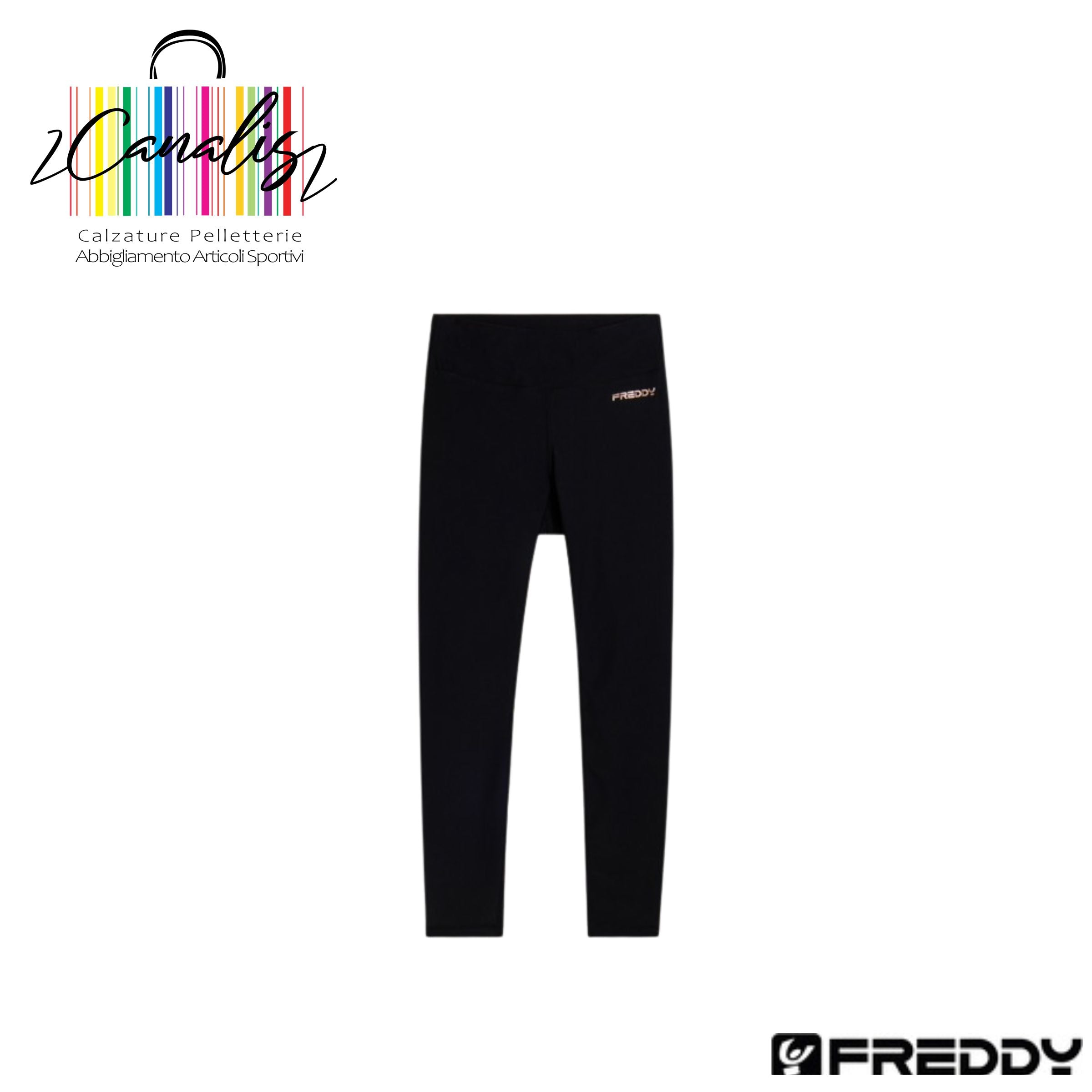 SF5HF2501 Leggings sportivi skinny 7/8 a vita alta con tasca interna FREDDY
