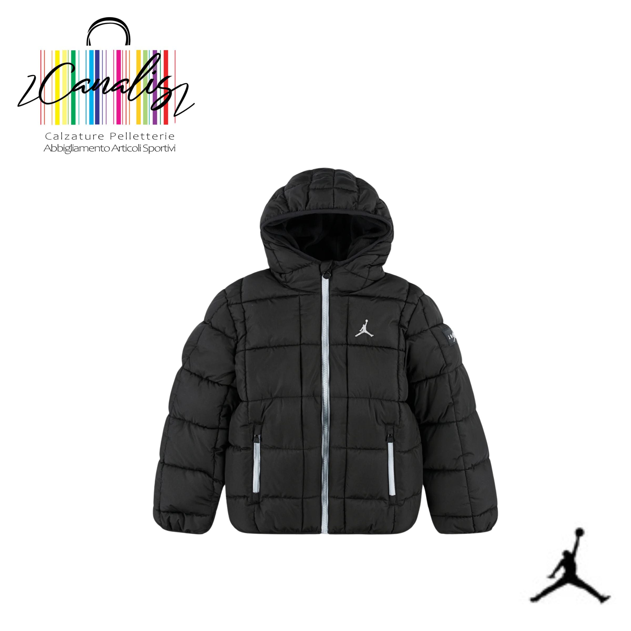 95F009-023 JDN ESSENTIAL MDWT PUFFER Piumino jordan 8/16 anni