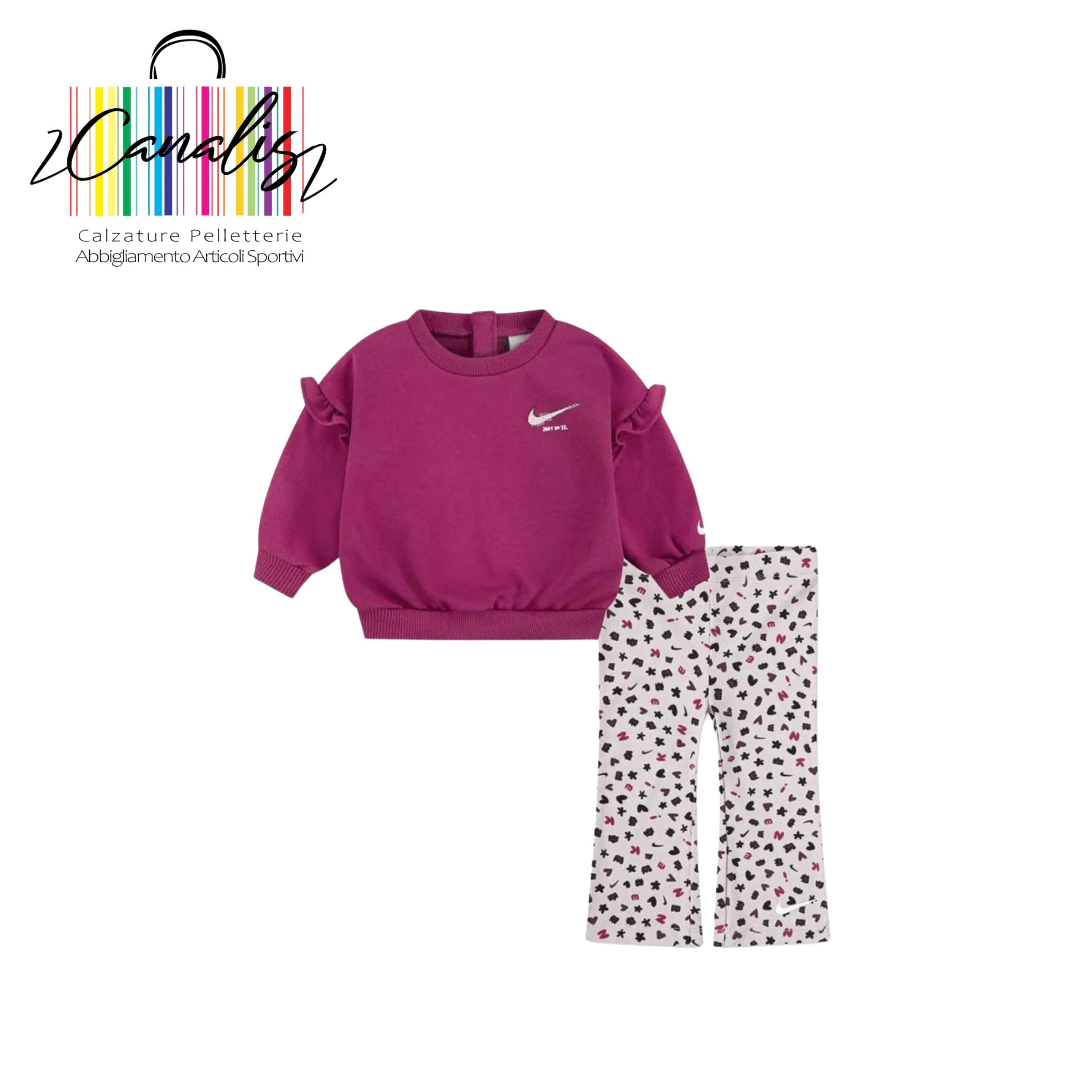 16N294-PA1 NKG ESSENTIALS AOP FEMME COMPLETO BAMBINA NIKE