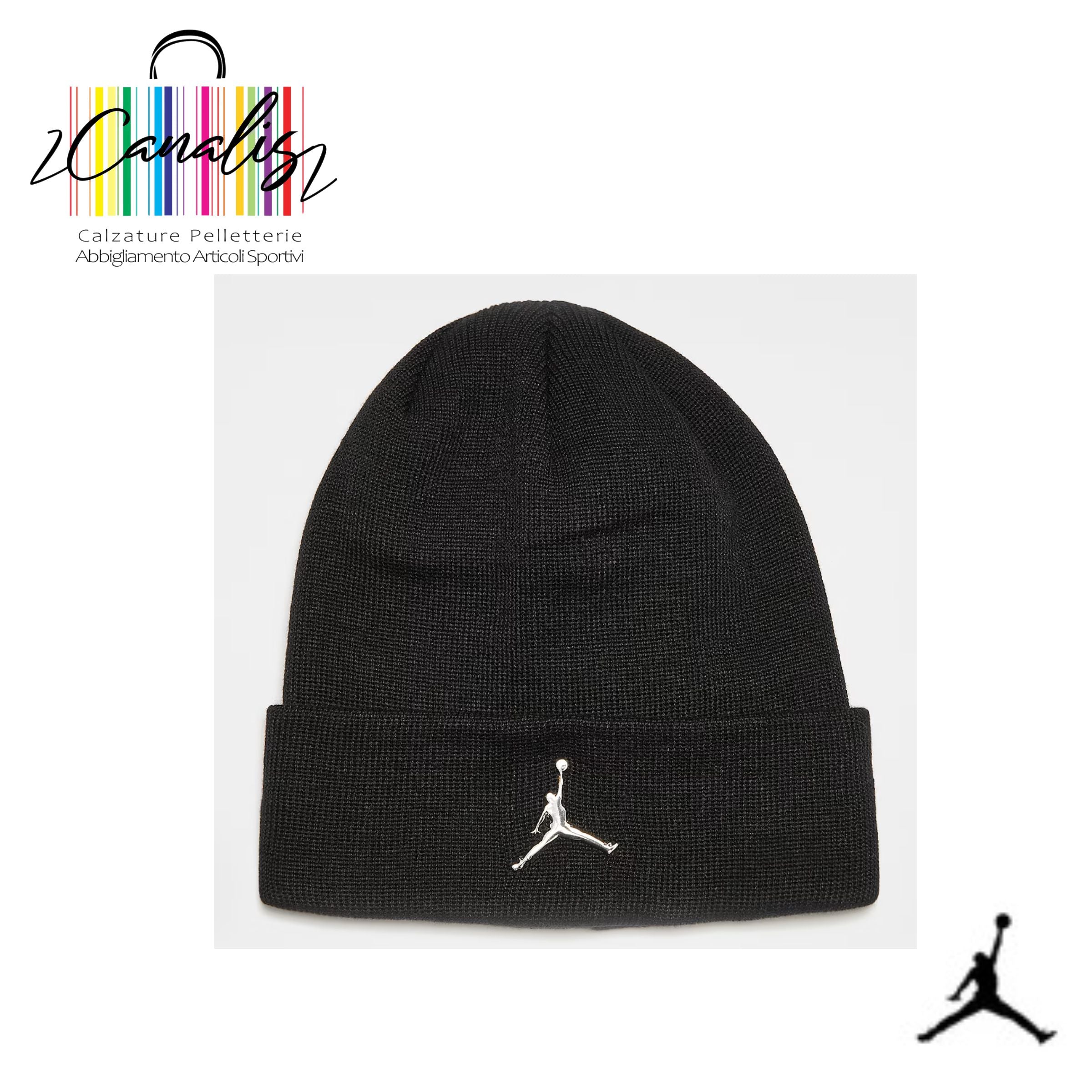 9A0063-023 JAN JORDAN BEANIE CUFFED CUFFIA JORDAN
