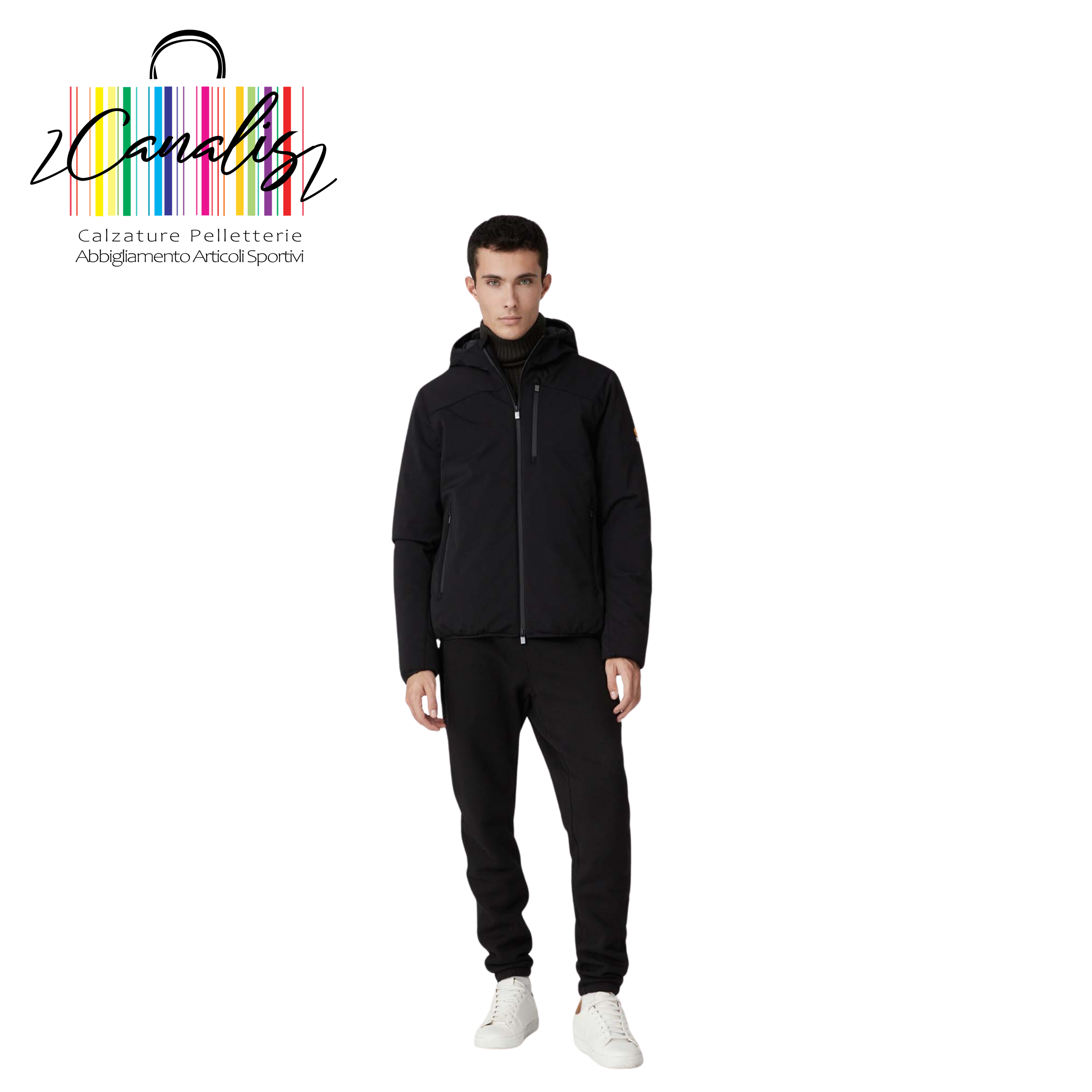PIUMINO NERO JAYDEN 2.0 - HOODY JKT 243CPMJ00125 P2643E 341XXW CIESSE PIUMINI