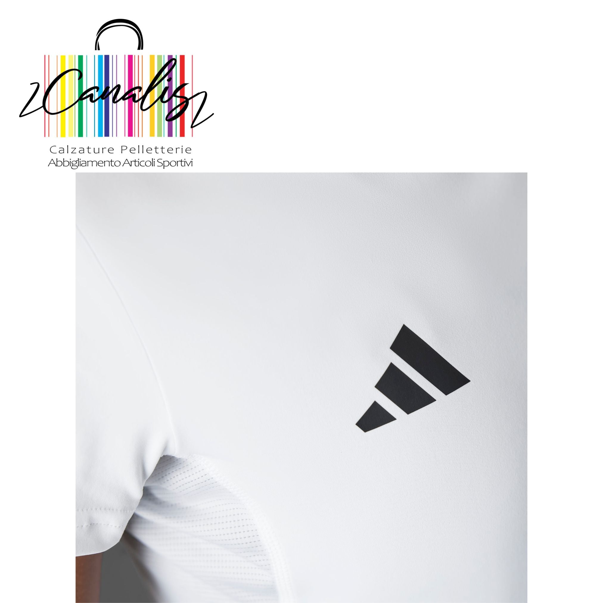 IN1173 ADIZERO E TEE WHITE