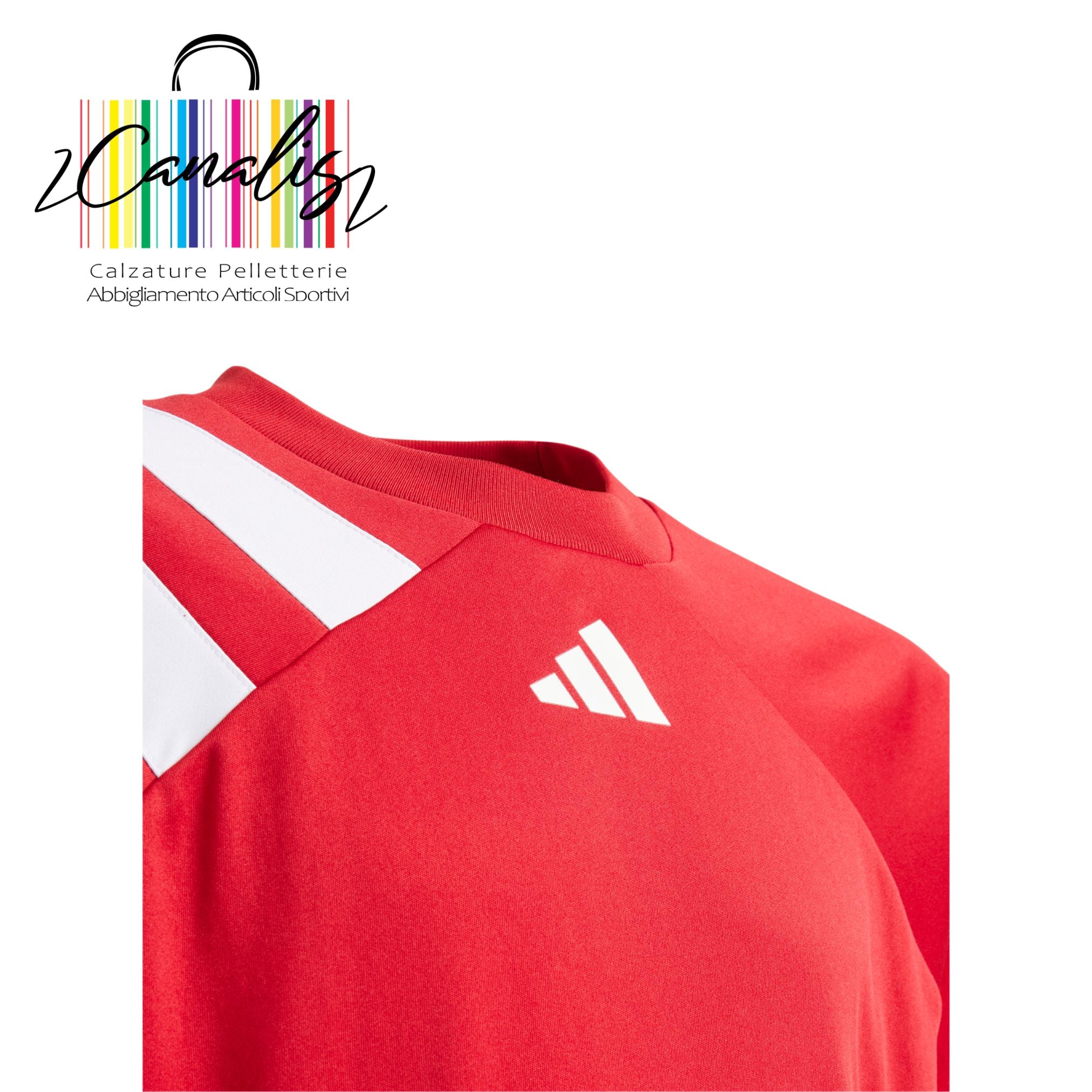 IK5744 FORTORE23 JSY Y TEPORE/WHITE t-shirt bambino adidas