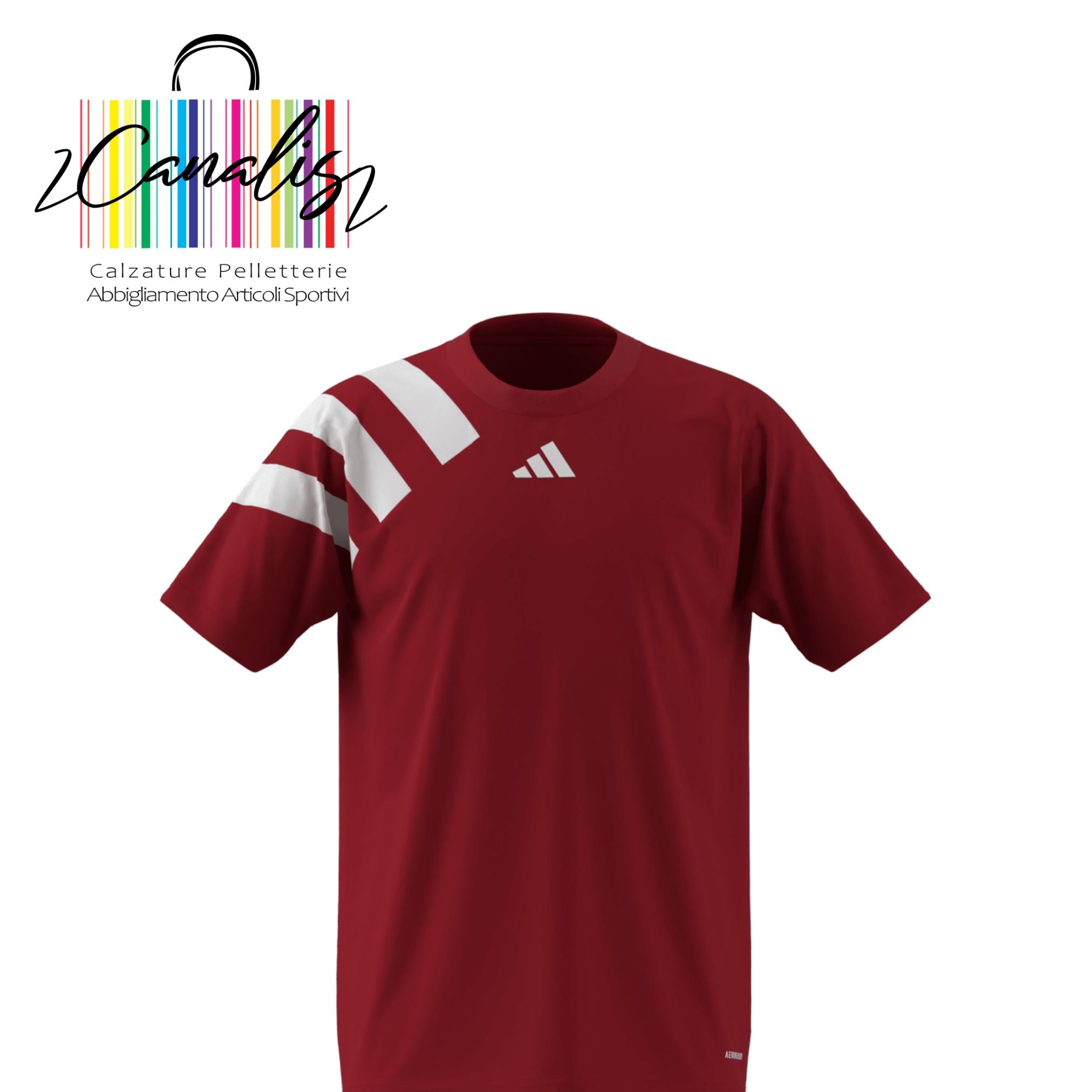 IK5744 FORTORE23 JSY Y TEPORE/WHITE t-shirt bambino adidas