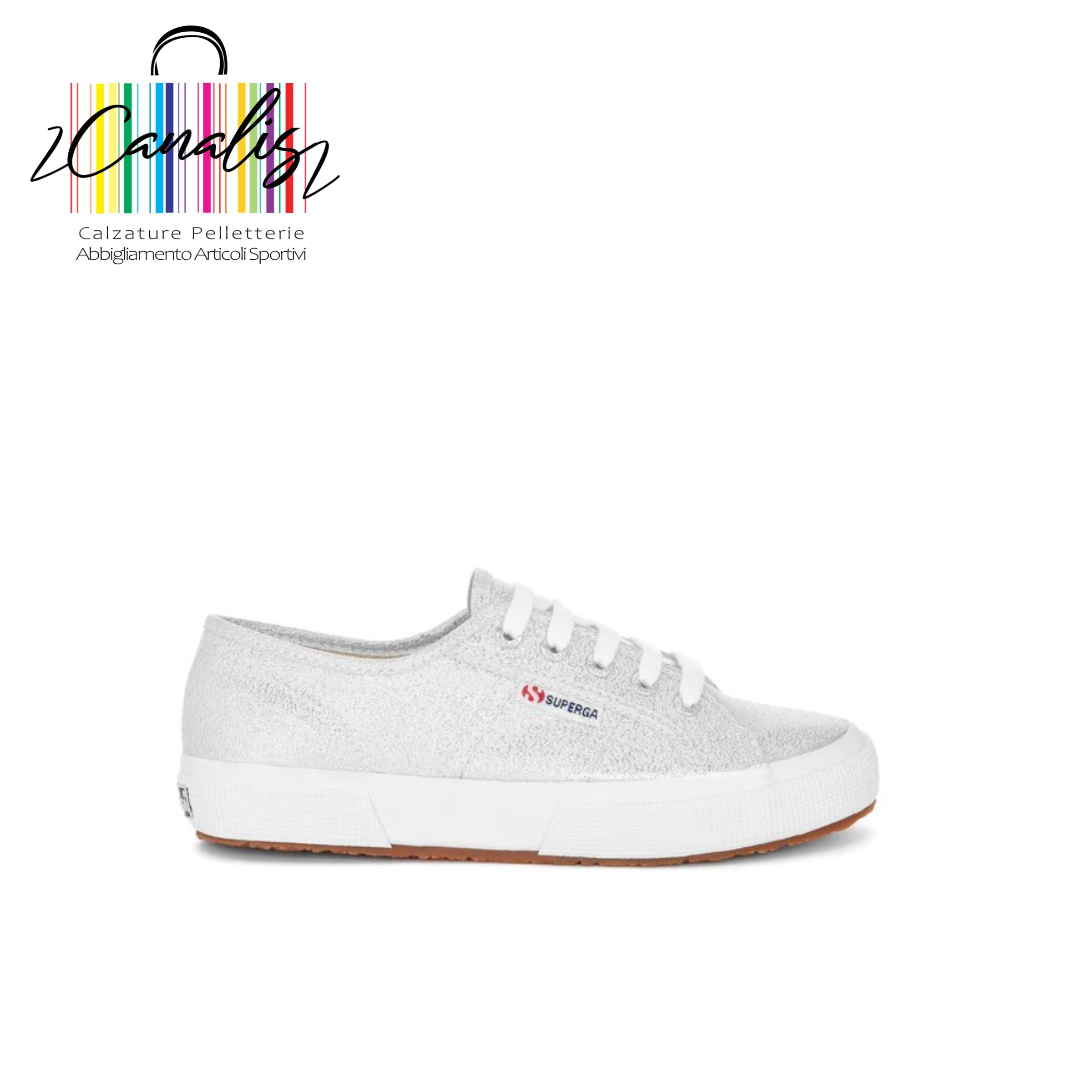 superga 2750-LAMEW argento