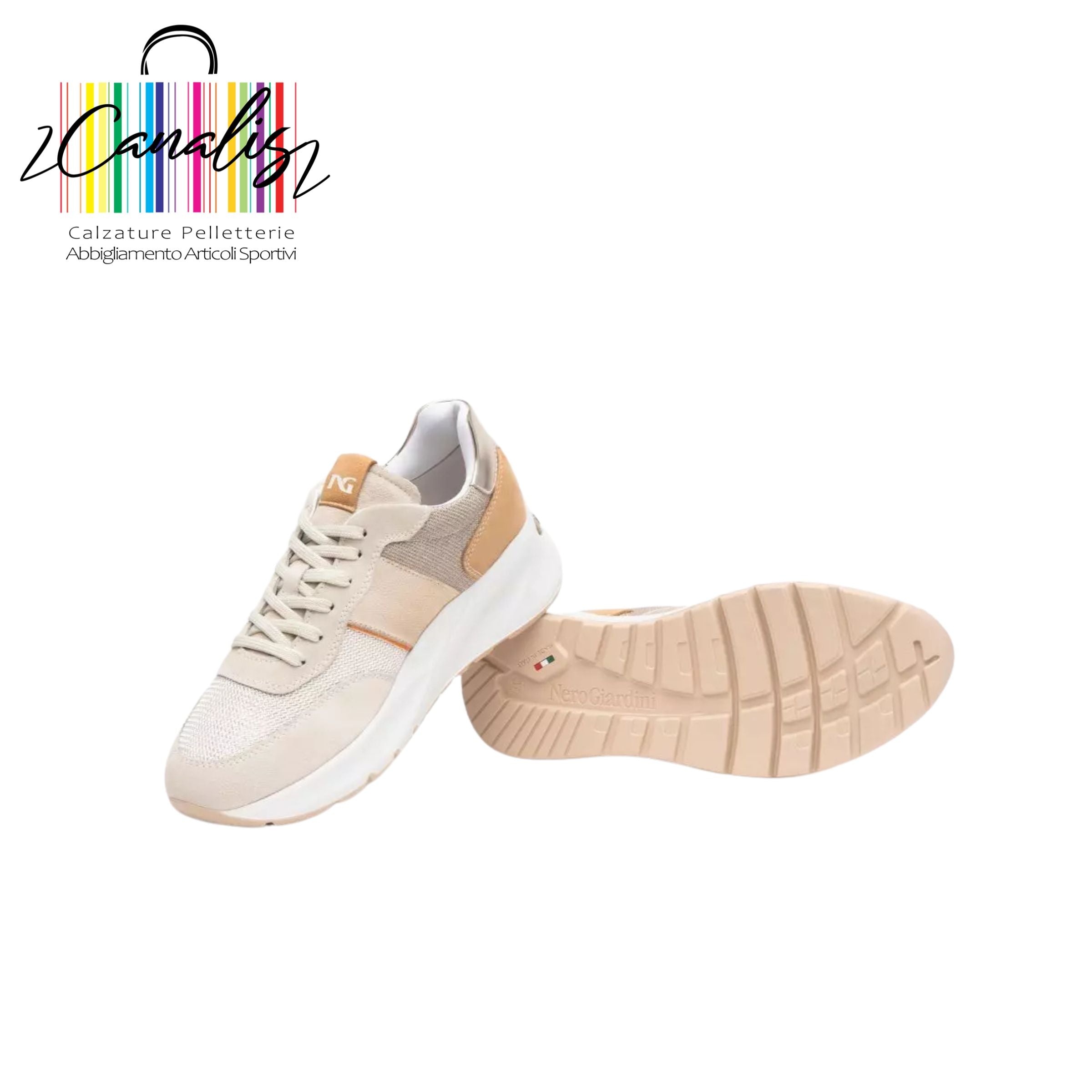 E512863D 714 SCARPA DONNA-TOM.PELLE-F.GOMMA NeroGiardini
Sneakers Donna in Suede, Tela e Materiale Tecnico