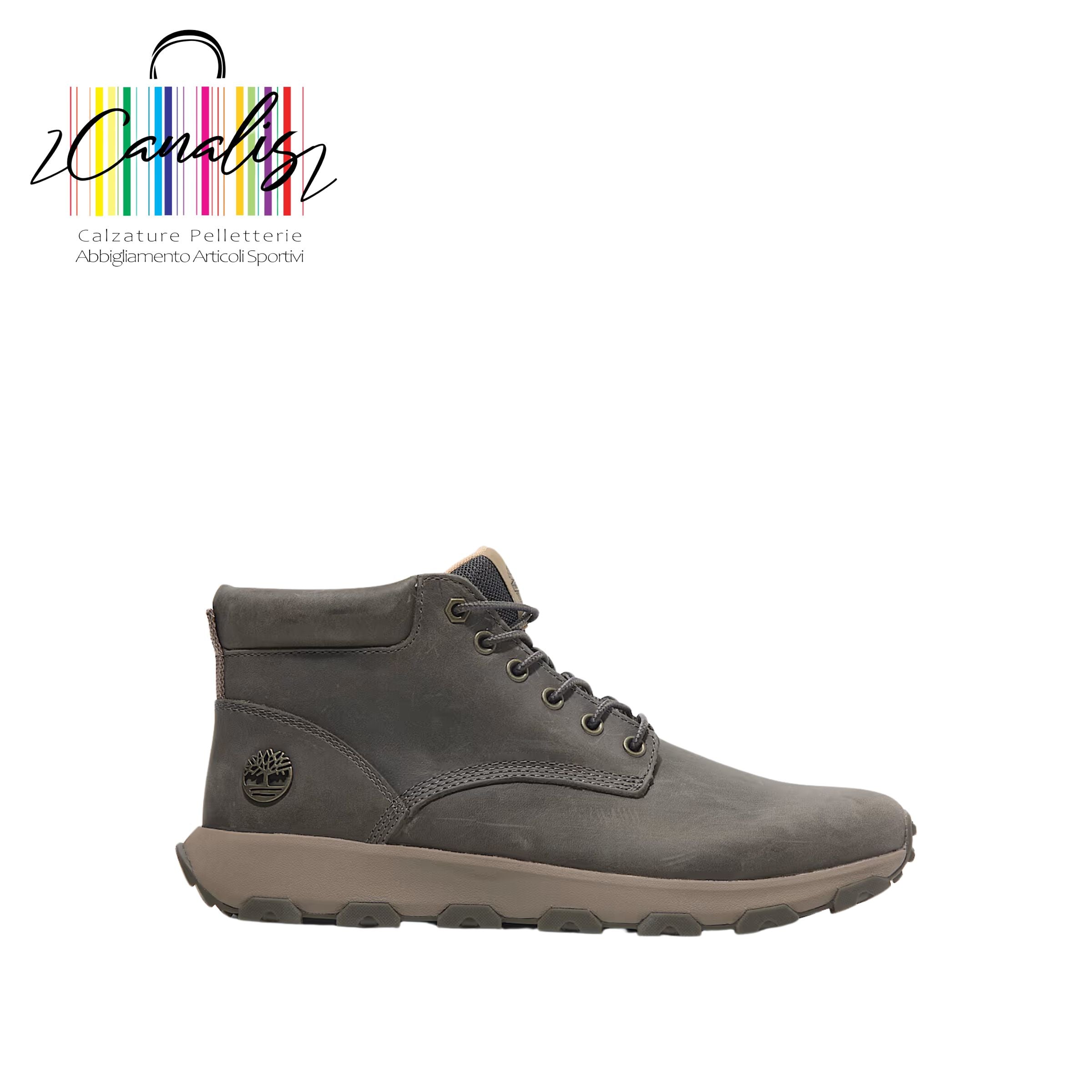 scarponcino uomo TB0A5Y690331 WPRK MID LACE SNEAKER MDGR timberland