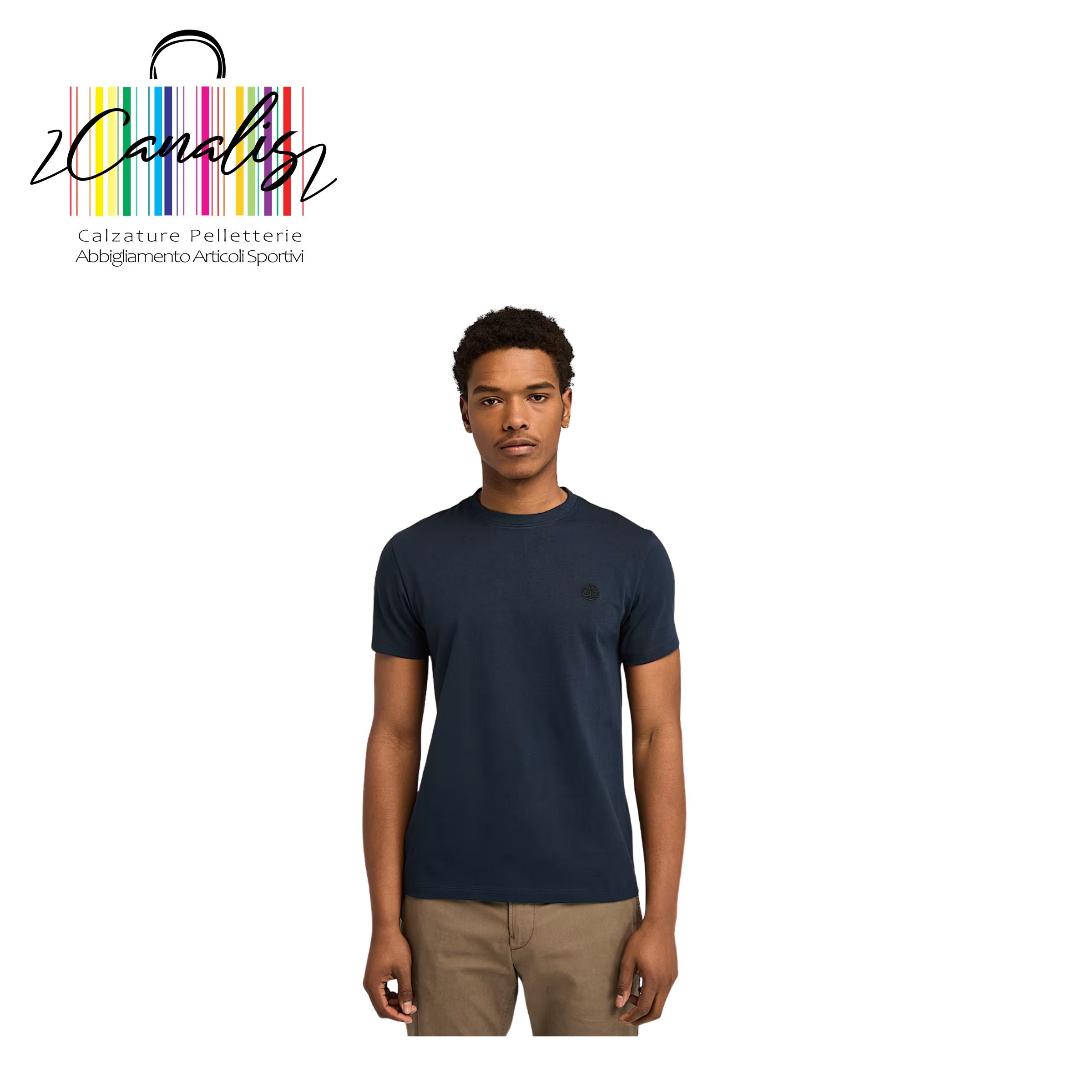TB0A2BPR2881 DNRV Short Sleeve Tee DKBLU T-shirt a Maniche Corte Dunstan River da Uomo in blu scuro
SLIM-FIT TIMBERLAND