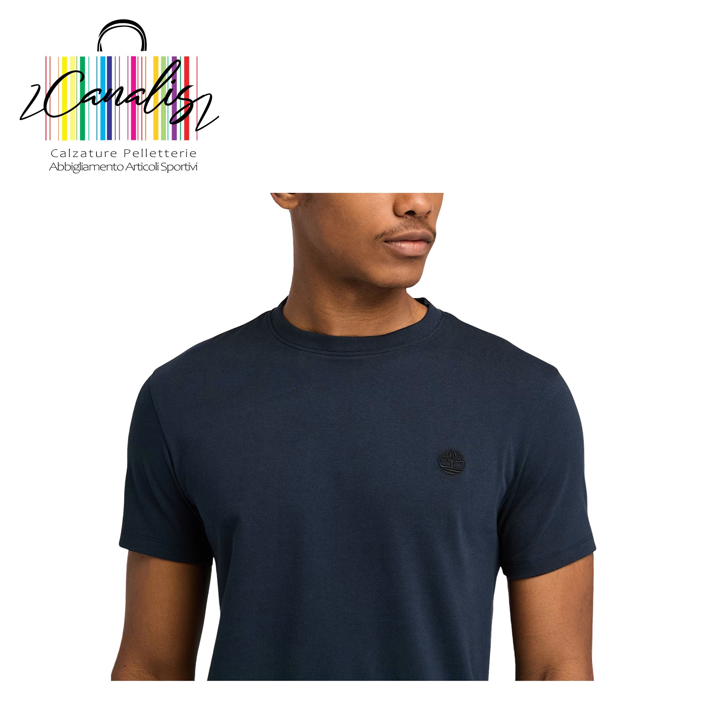 TB0A2BPR2881 DNRV Short Sleeve Tee DKBLU T-shirt a Maniche Corte Dunstan River da Uomo in blu scuro
SLIM-FIT TIMBERLAND