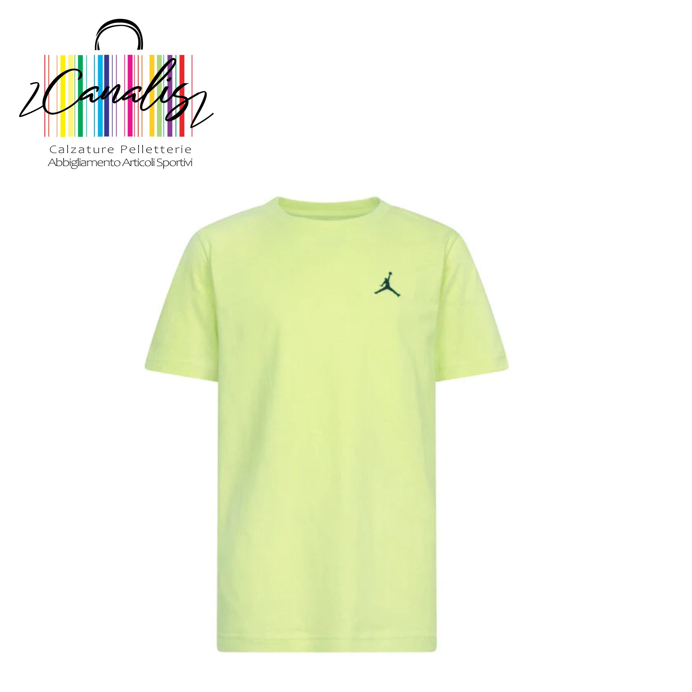 95D266 JDB JUMPMAN AIR EMB t-shirt jordan ragazzo 8/16 anni