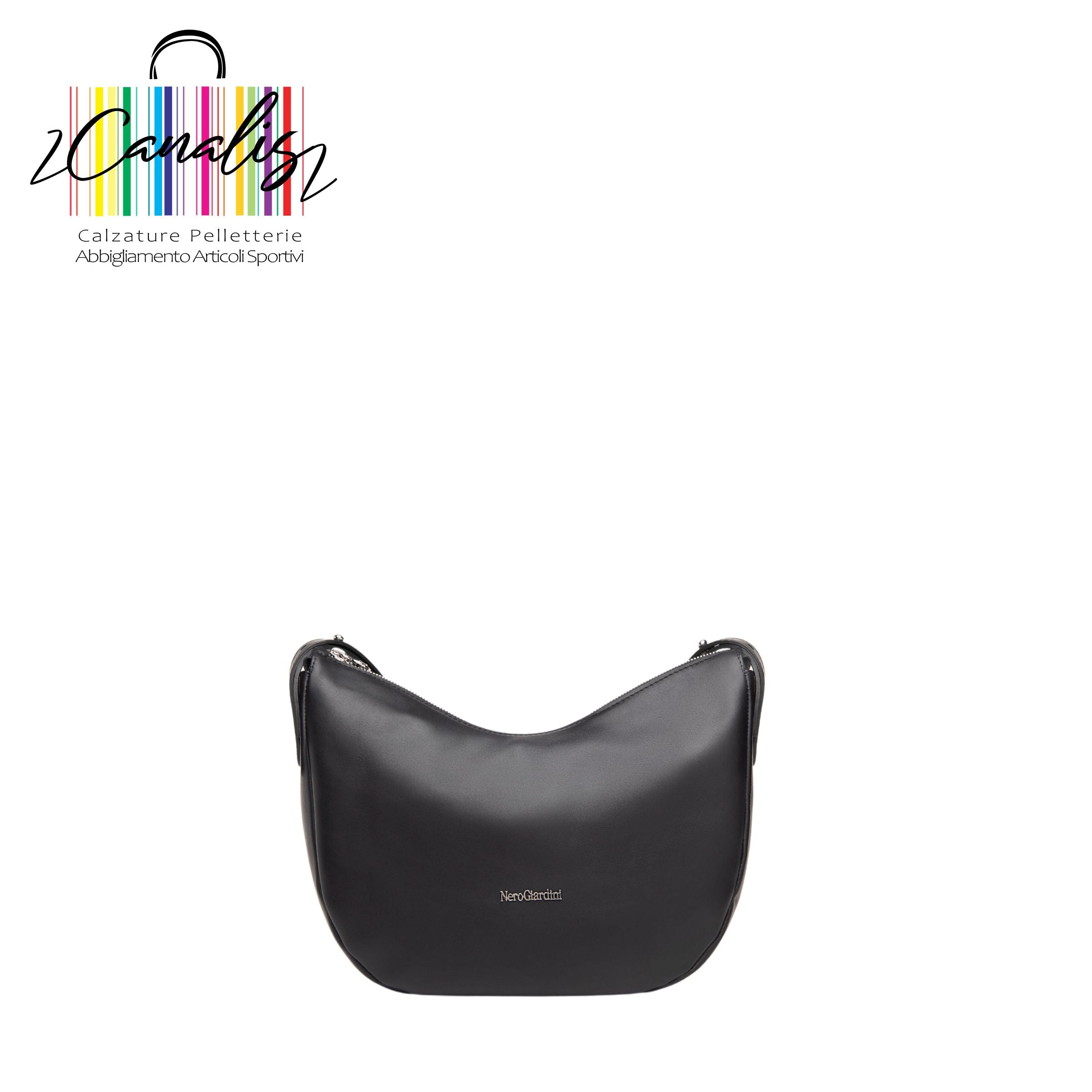 I443812D 100 BORSE IN PELLE DONNA NERO GIARDINI