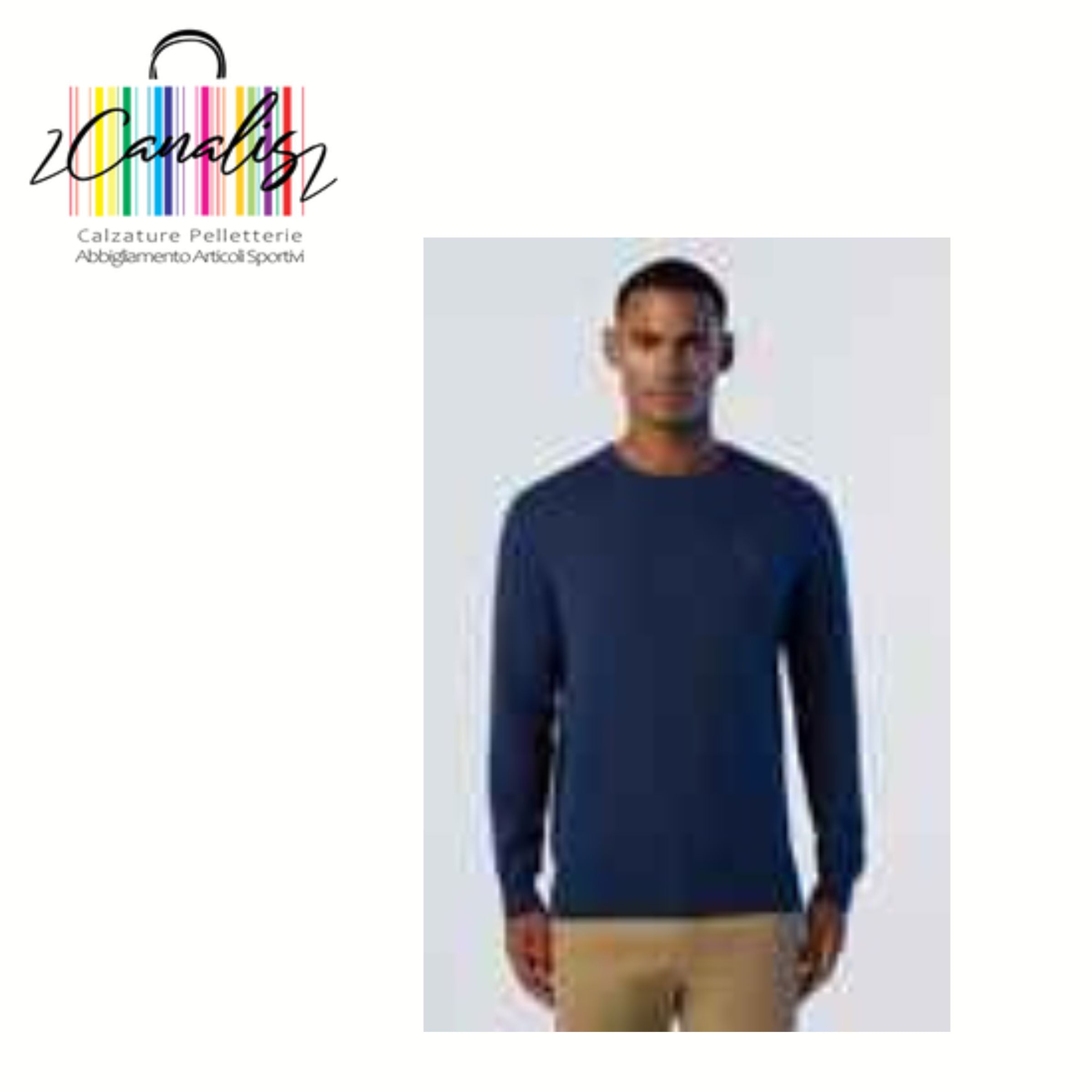 699858-000-0335 CREWNECK 12GG KNITWEAR