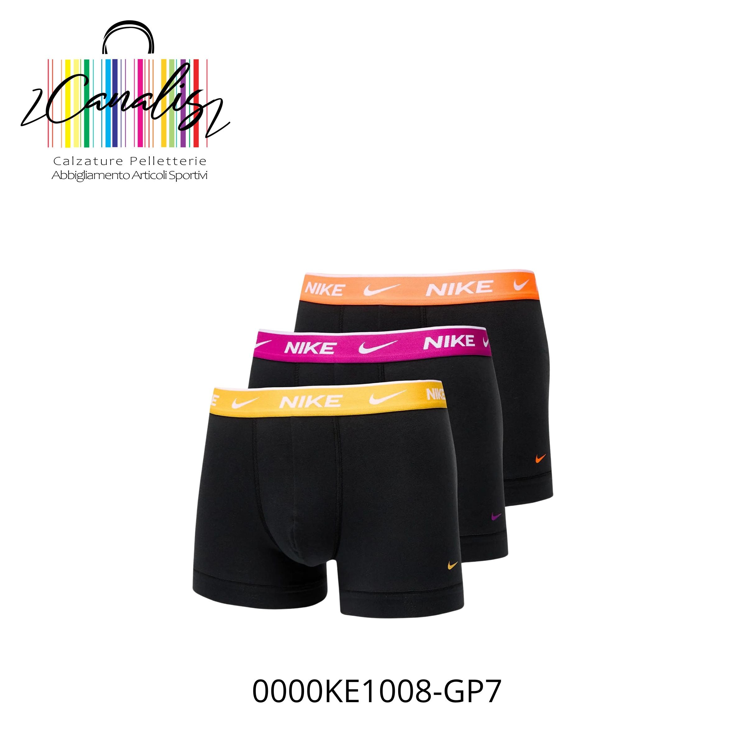 BOXER UOMO 0000KE1008-GP7 TRUNK 3PK, GP7 NIKE