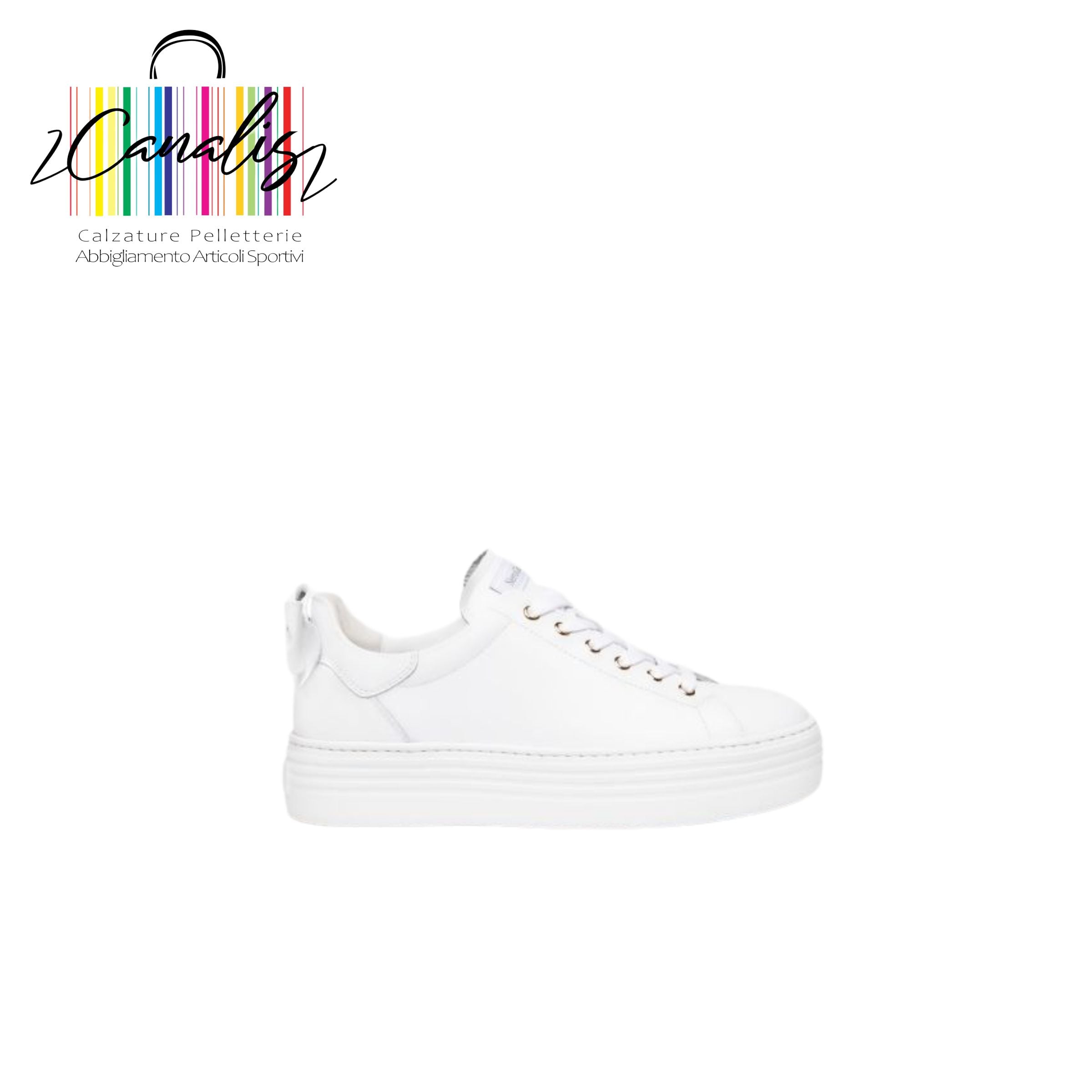 SNEAKERS E306521D 707 SCARPA DONNA-TOM.PELLE-F.GOMMA NERO GIARDINI