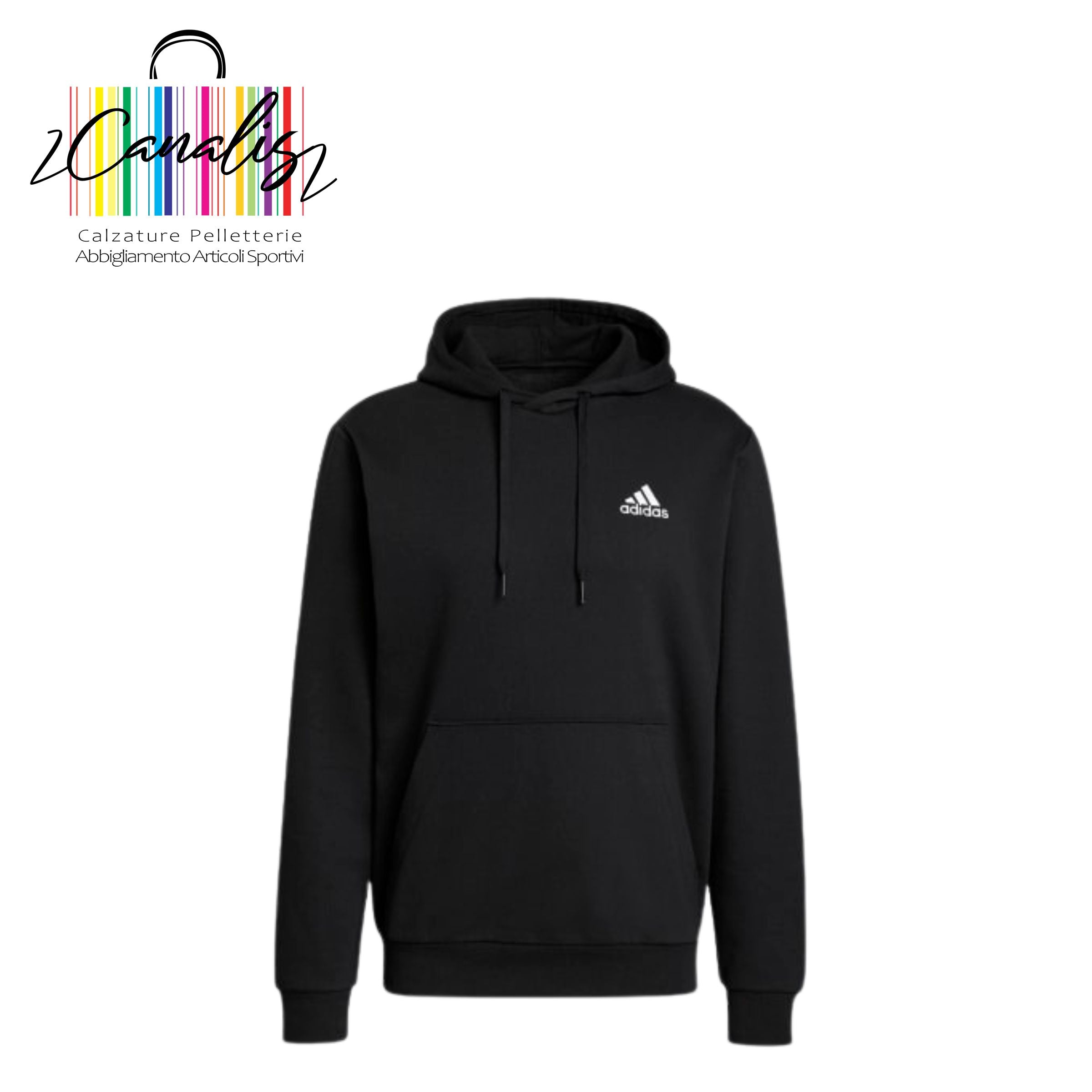 Felpa uomo GV5294 M FEELCOZY HD BLACK/WHITE