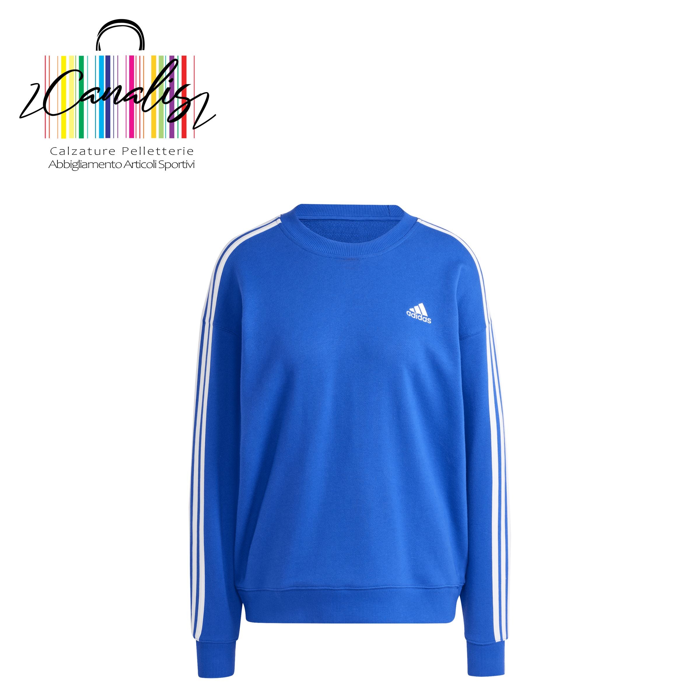 felpa donna IY4211 W 3S FT SWT SELUBL girocollo adidas