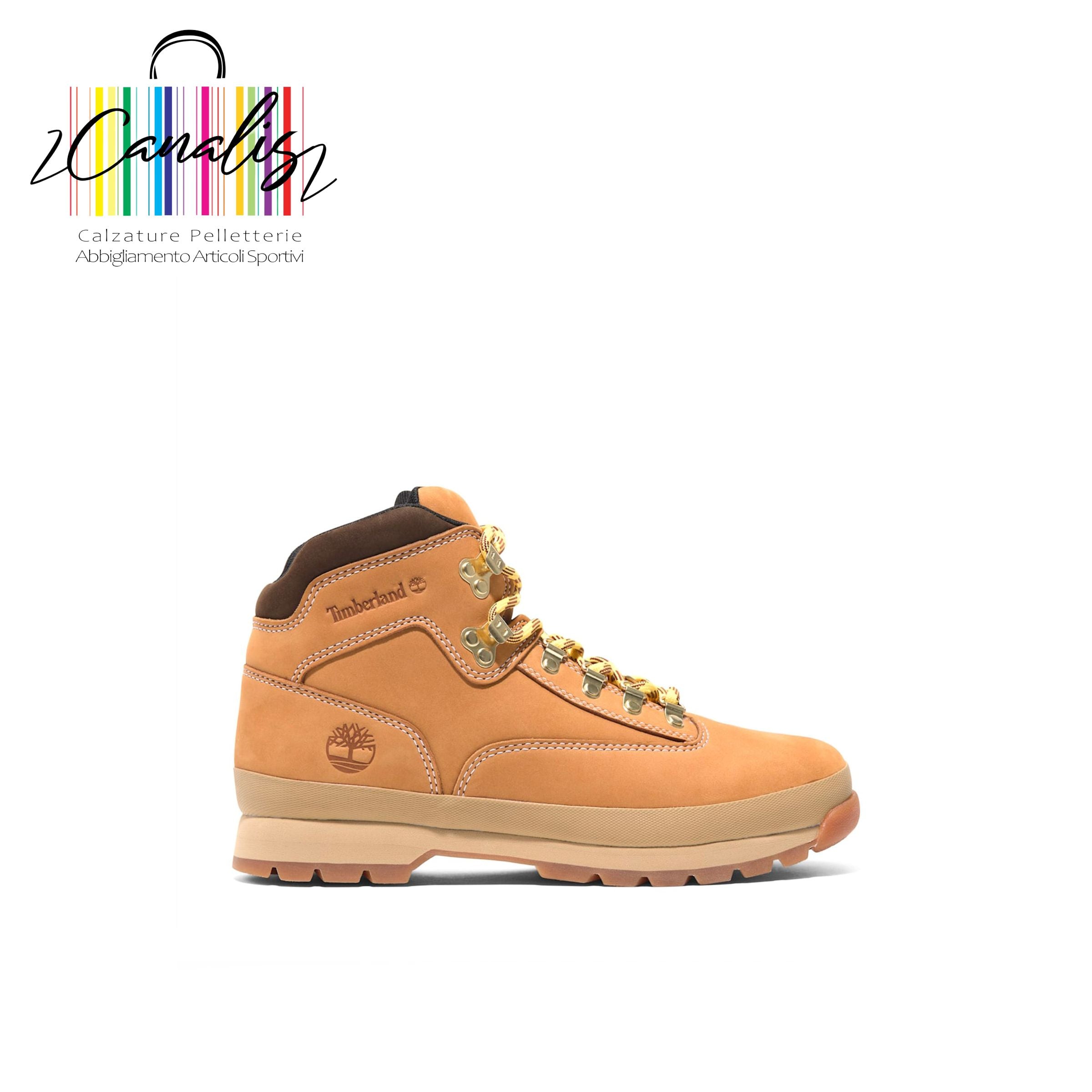 scarponcino uomo TB0A2P277541 EHKR MID LACE BOOT WHEAT timberland