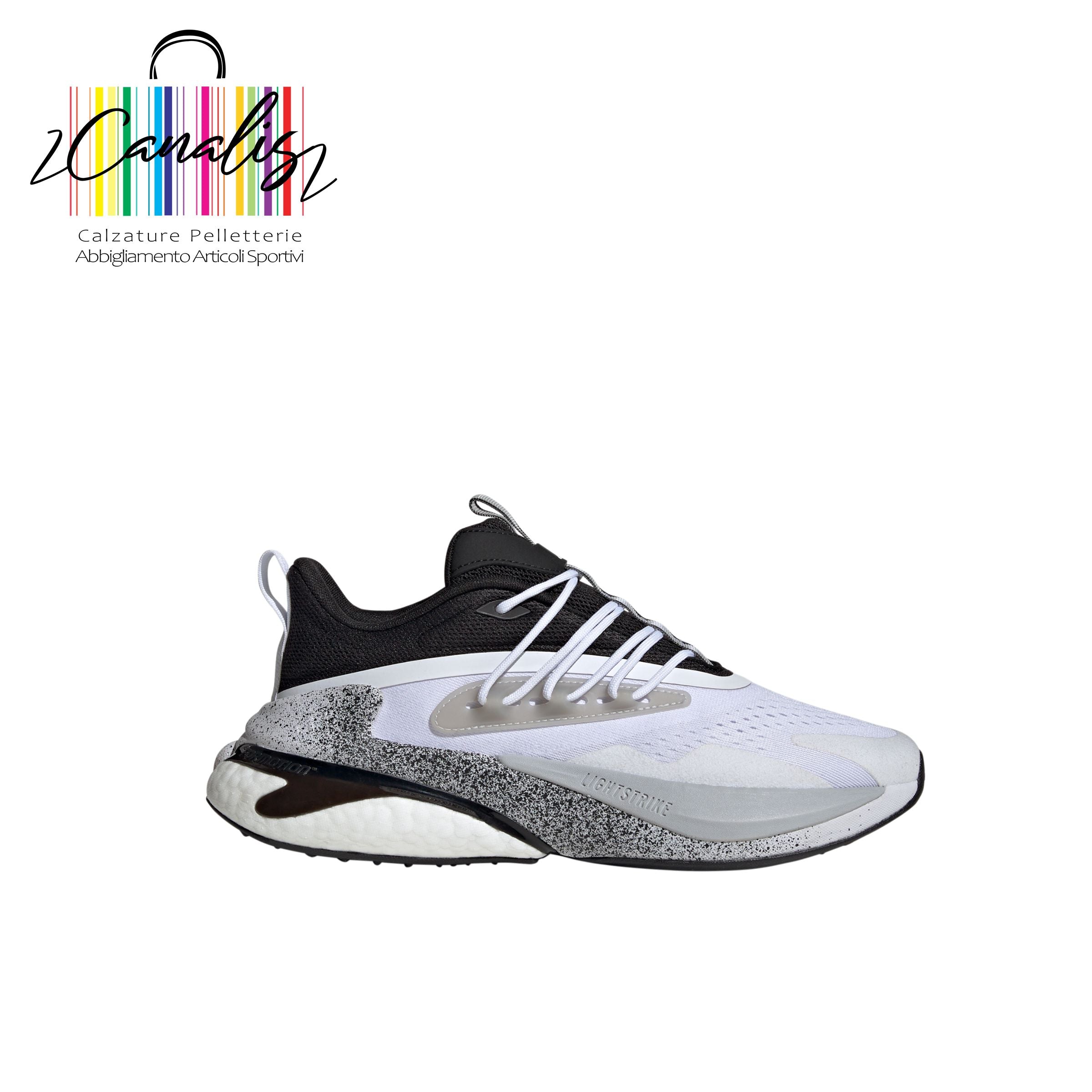 SCARPA UOMO IE9157 AlphaBoost V2 FTWWHT/LGSOG ADIDAS