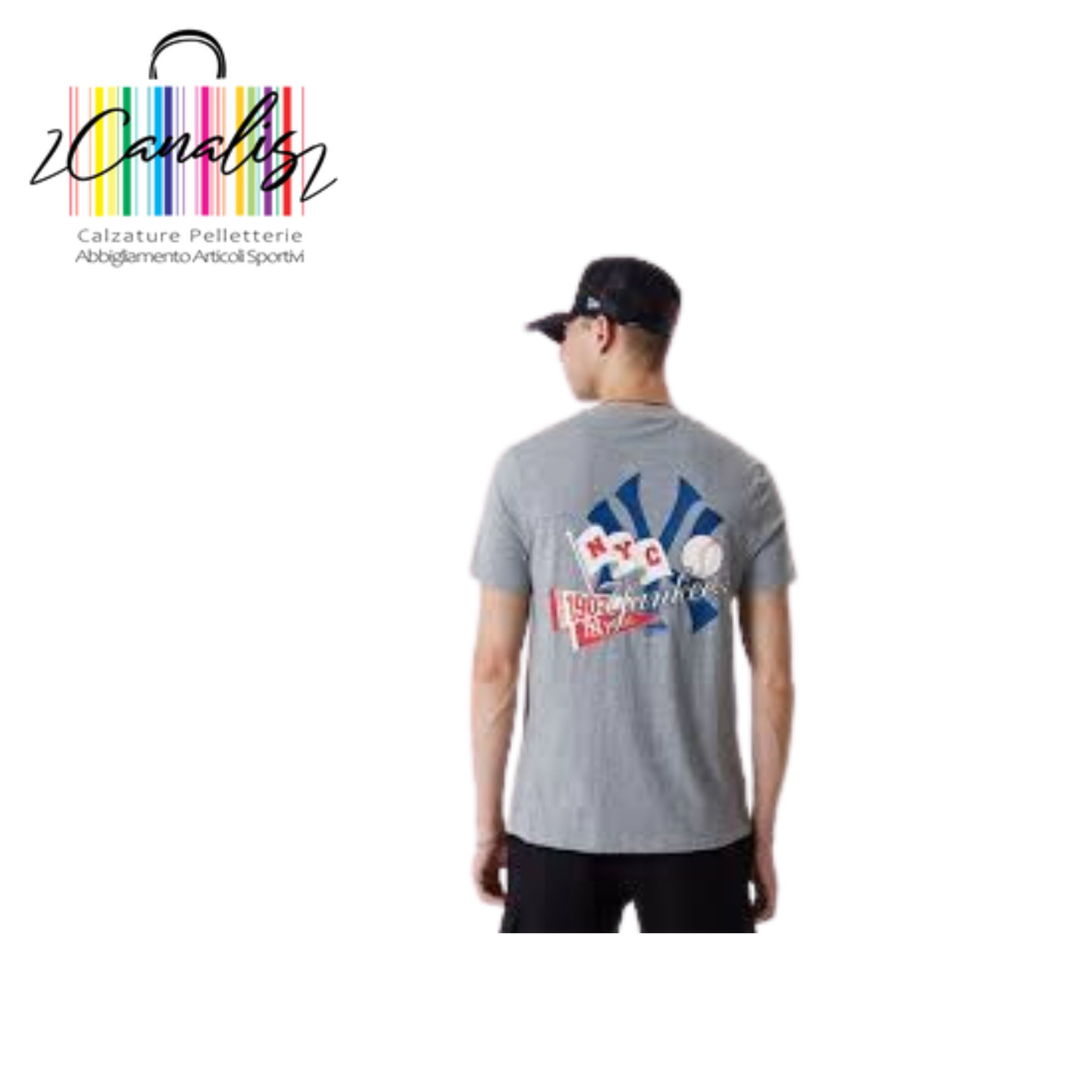 60416445 MLB FLAG GRAPHIC BP
TEE NEYYAN HGRNVY-