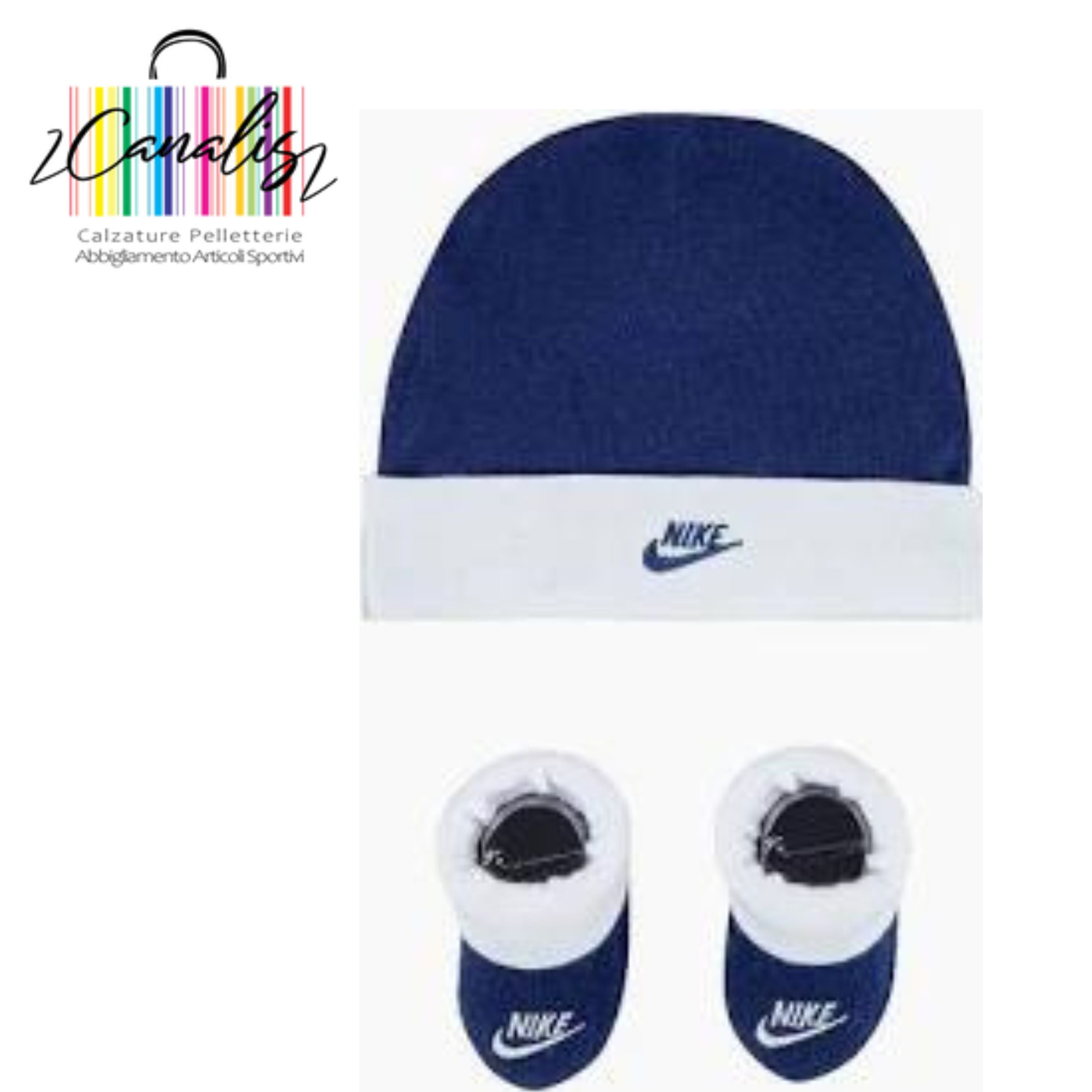 set regalo nike infant  LN0049-A4Y NHN NIKE FUTURA HAT AND