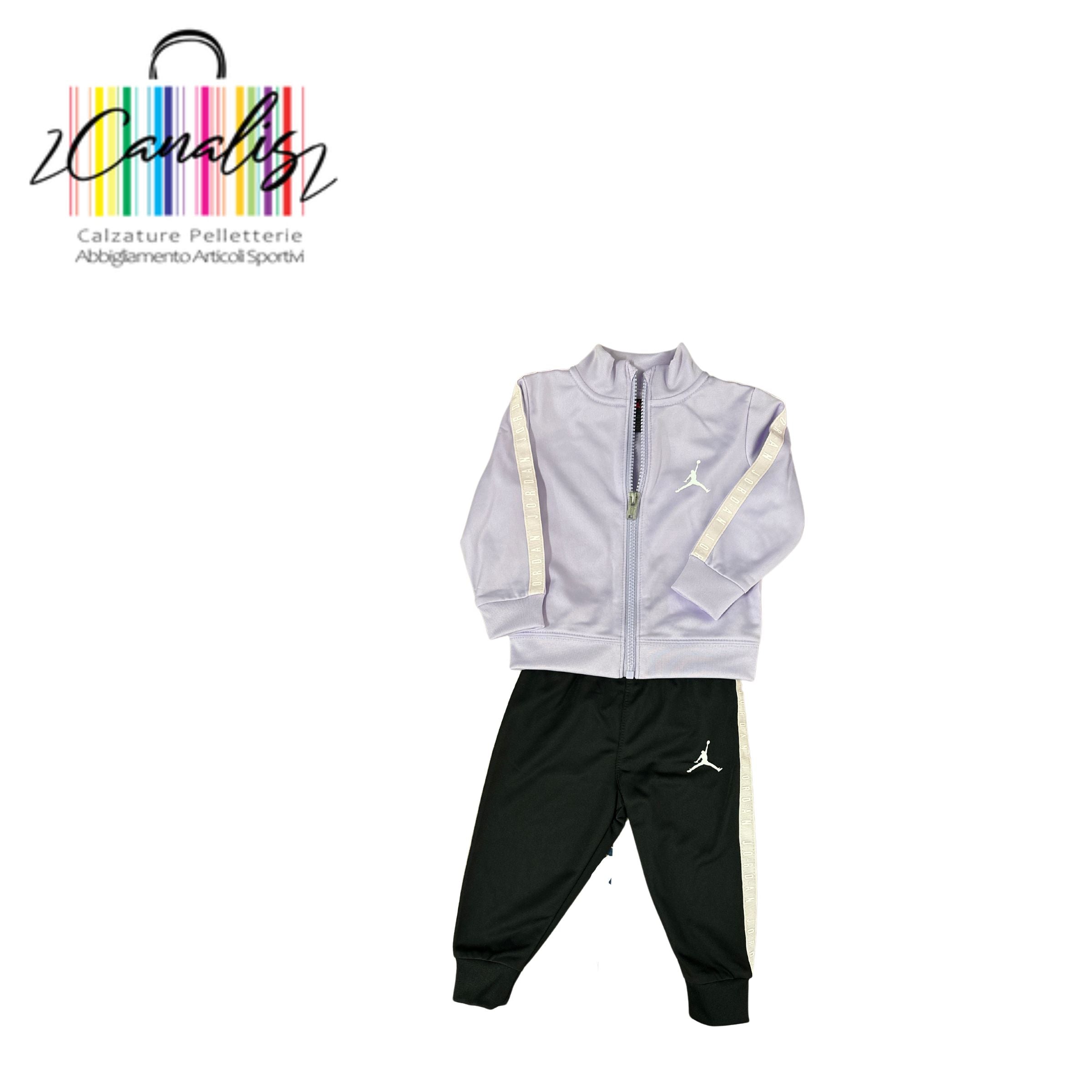 tuta infant bimba jordan 65A449-P36 JDN AIR JORDAN TRICOT SET