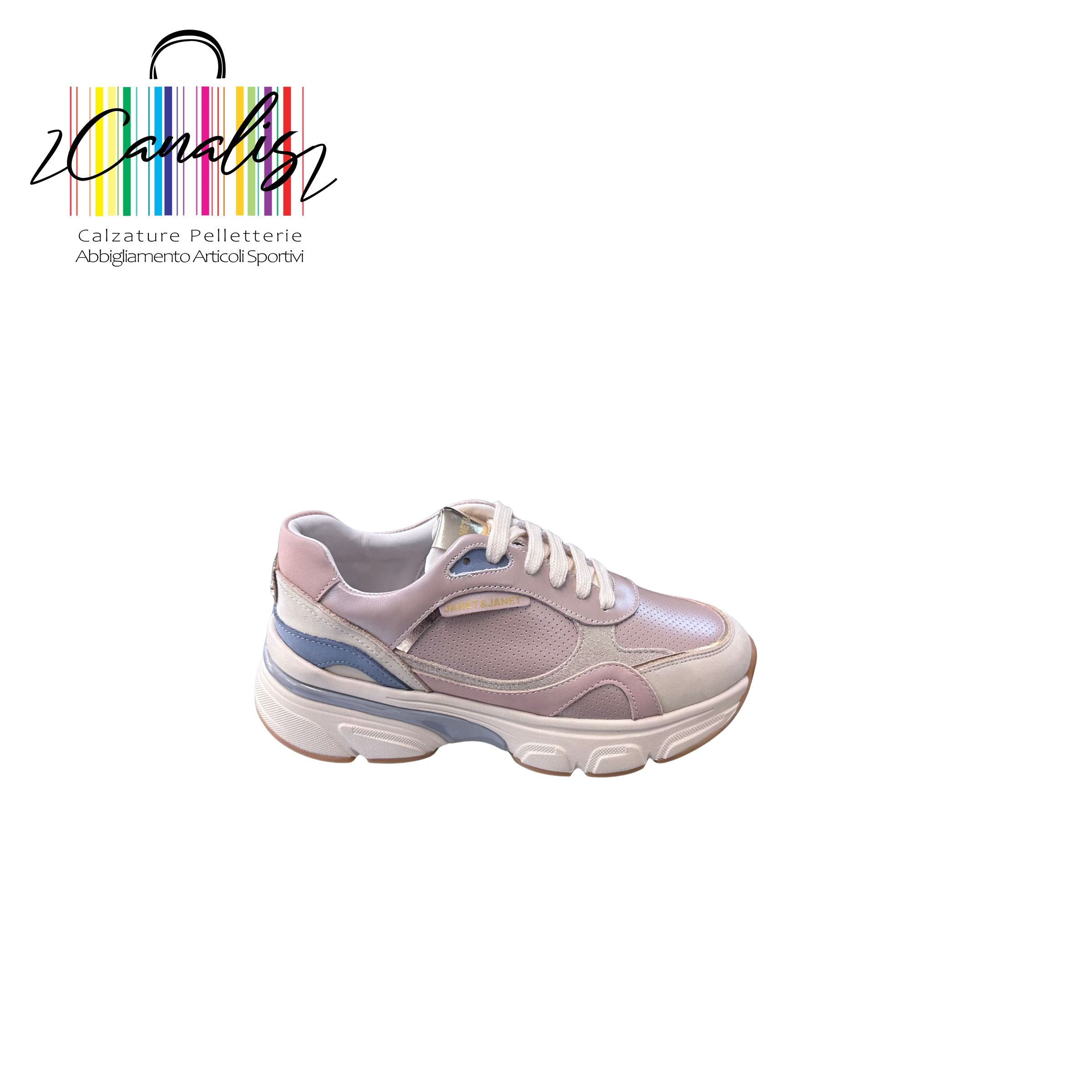J-610B OLDPINK/BEIGE sneakers janet & janet